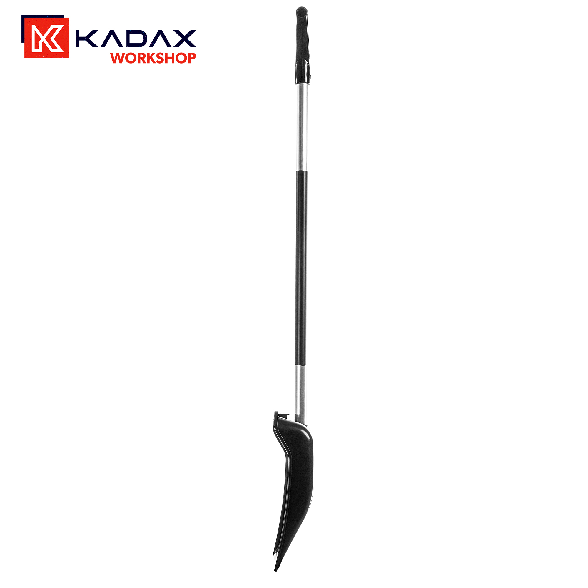 Łopata do śniegu 55 cm czarna
