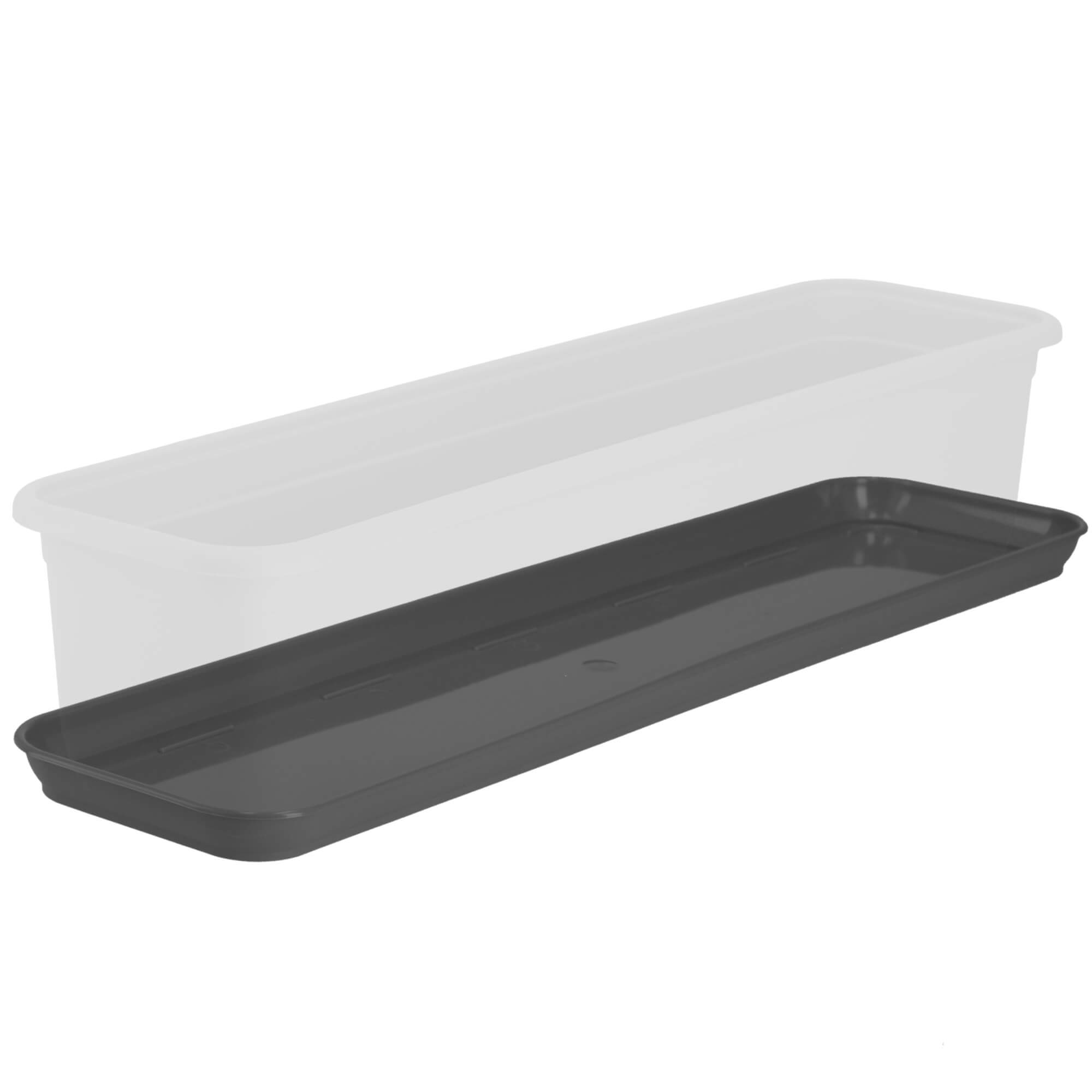 Podstawka na skrzynkę balkonową Evron 60 cm, antracyt