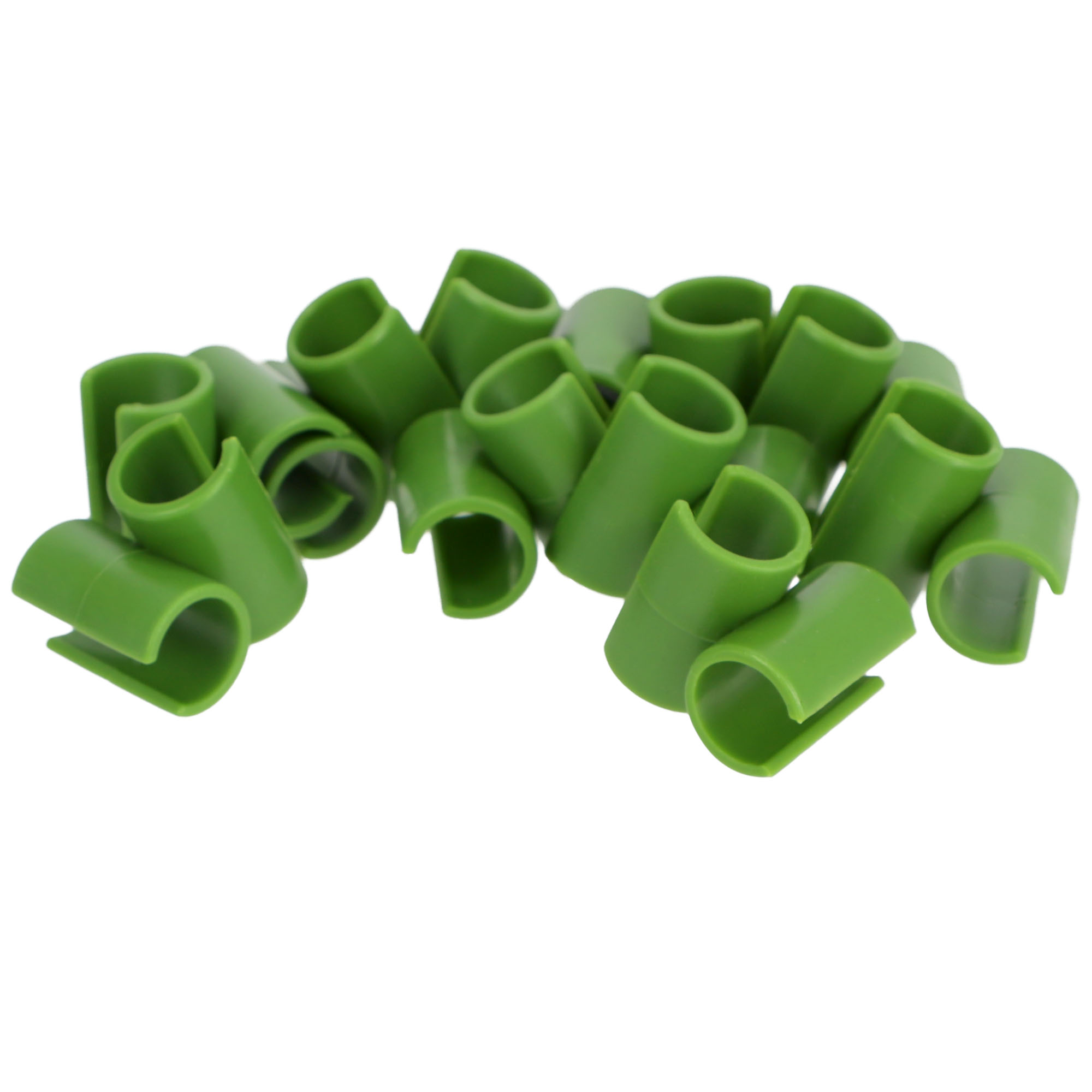 Łącznik kątowy do tyczek Lugo 8 mm, zielony, 10 szt.
