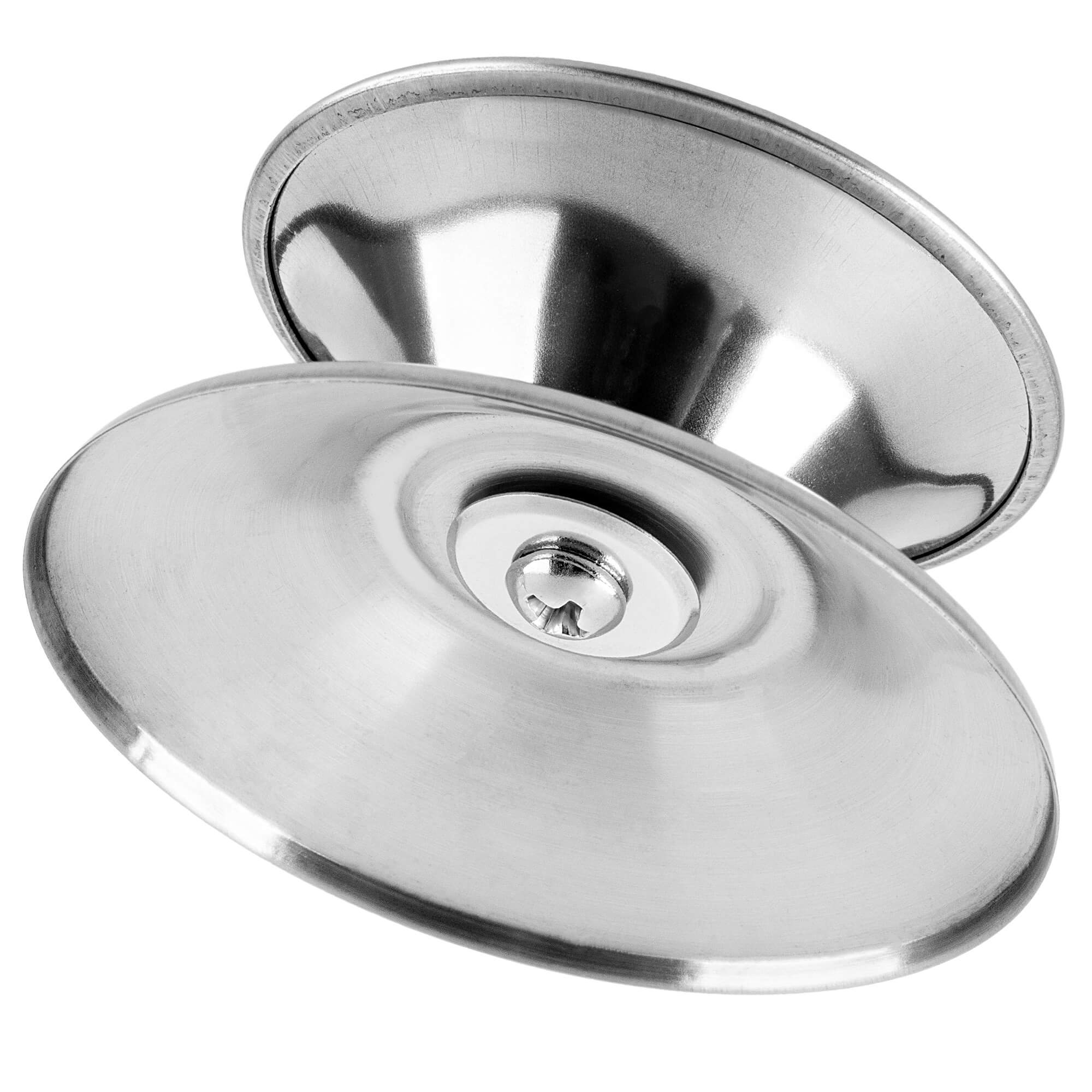 Pokrywa szklana multisize Aiola na garnek 24-28 cm z srebrnym uchwytem