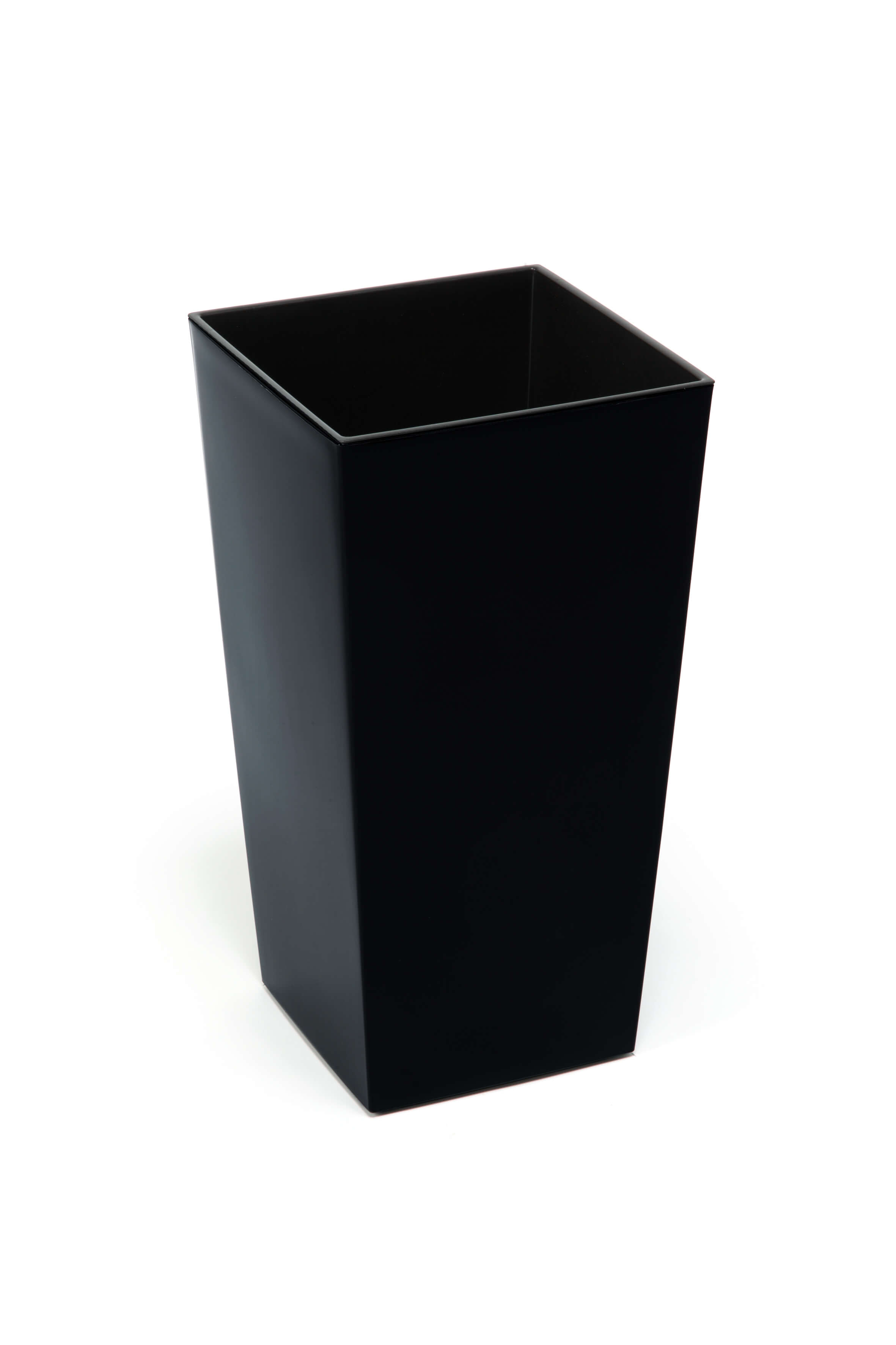 Donica na kwiaty z wkładem Masiera 19 cm, czarna