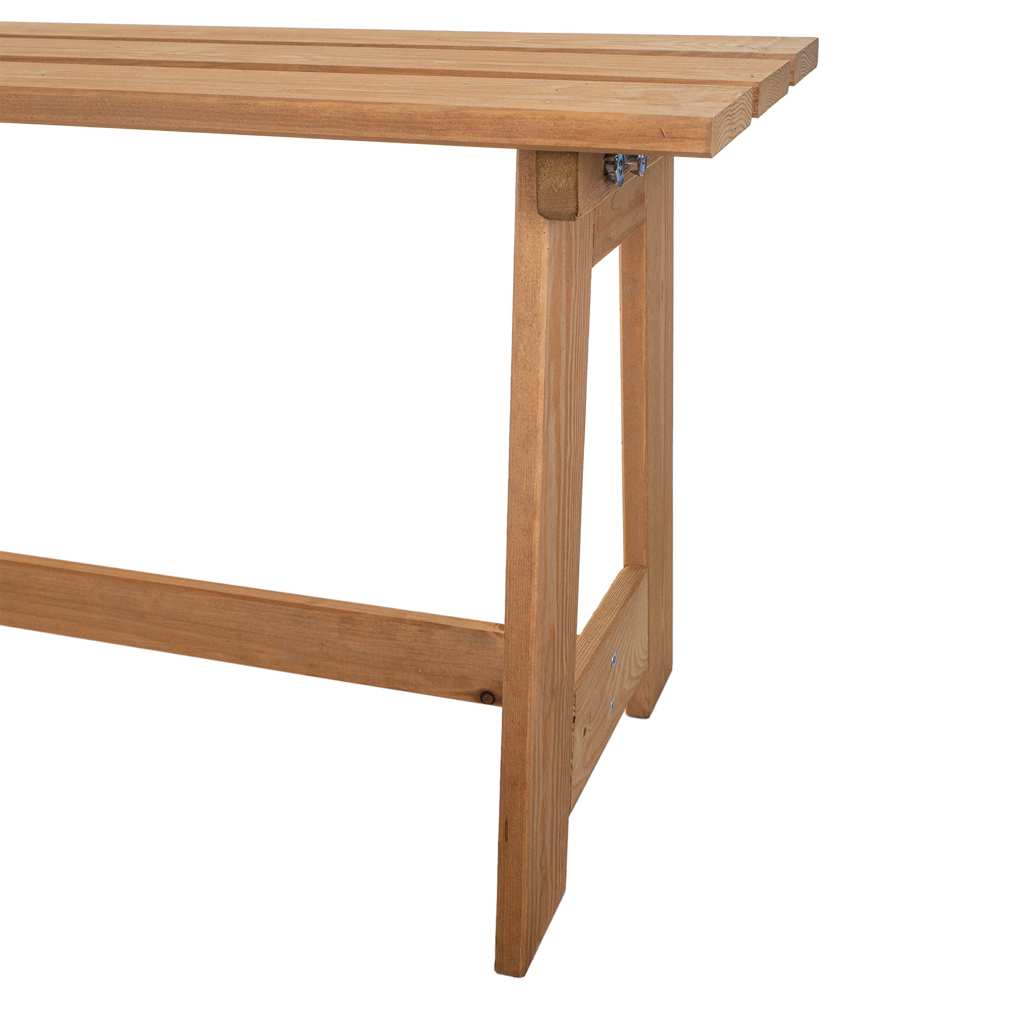 Ławka prosta Motte 119 x 35 cm złoty dąb