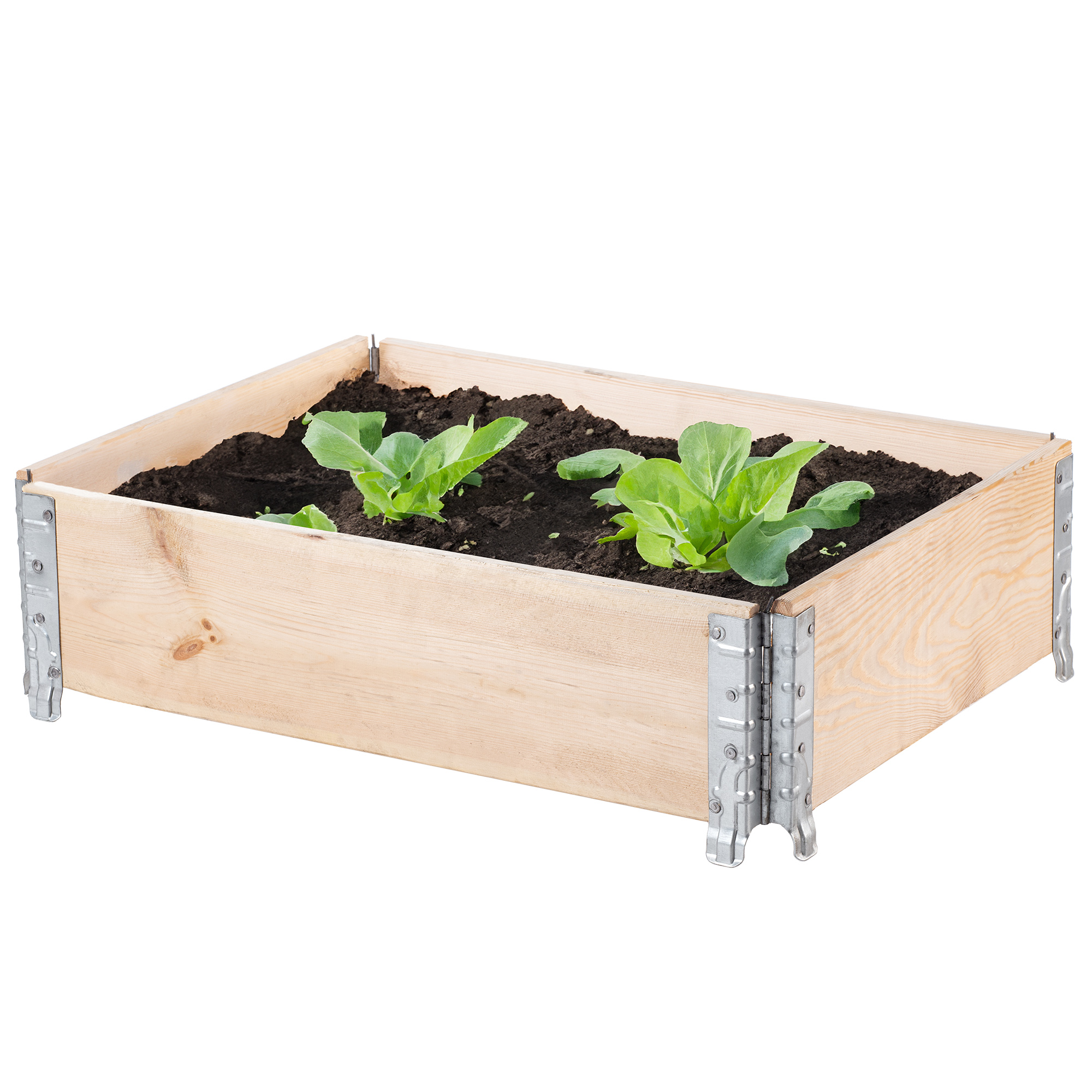 Obrzeże ogrodowe nadstawka paletowa Banari 2 szt. 60x80x20cm