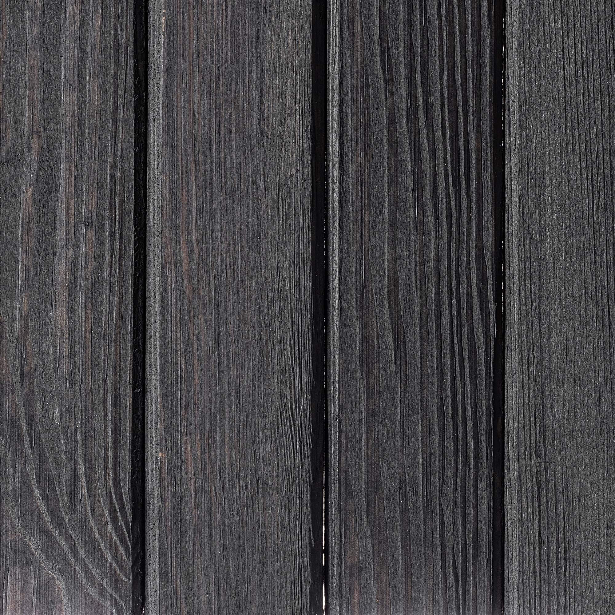 Płotek drewniany rollborder Ansjo obrzeże 115 x 10 cm antracyt