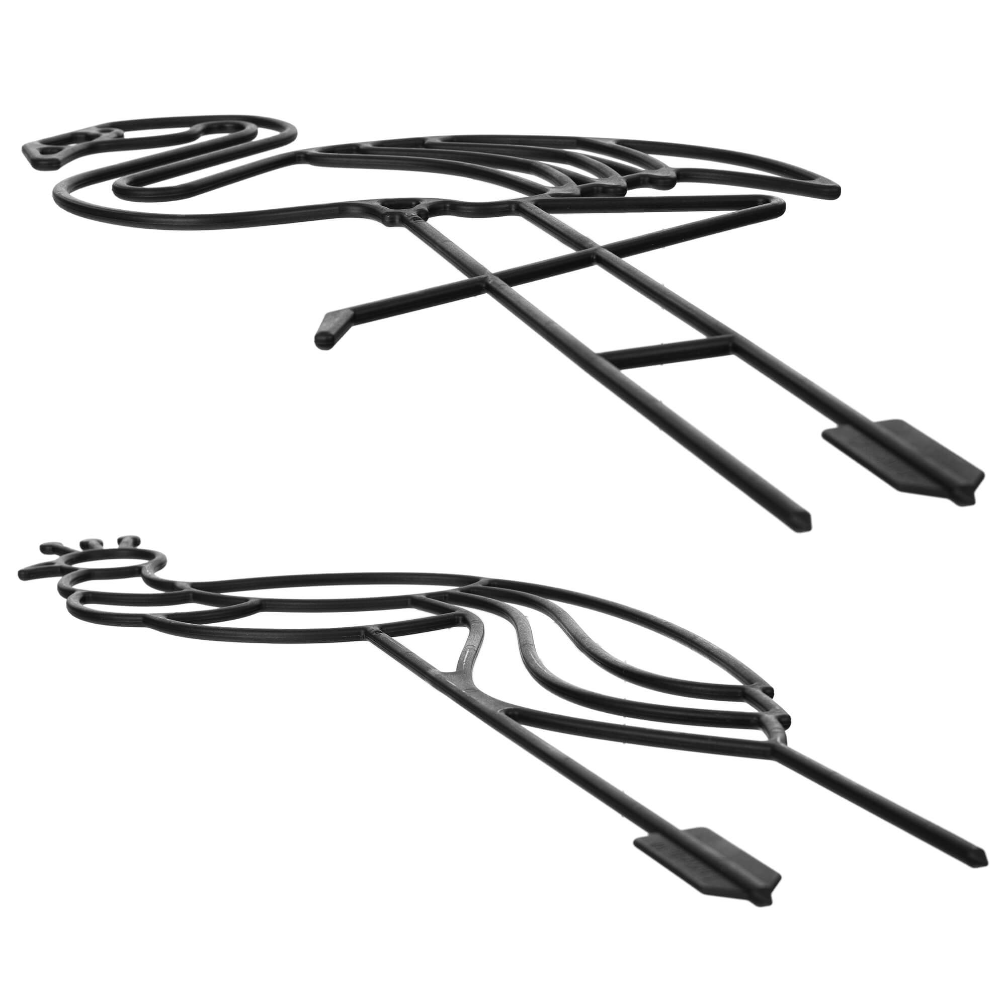 Podpórki do roślin Cerreto ptaki 56 cm czarne