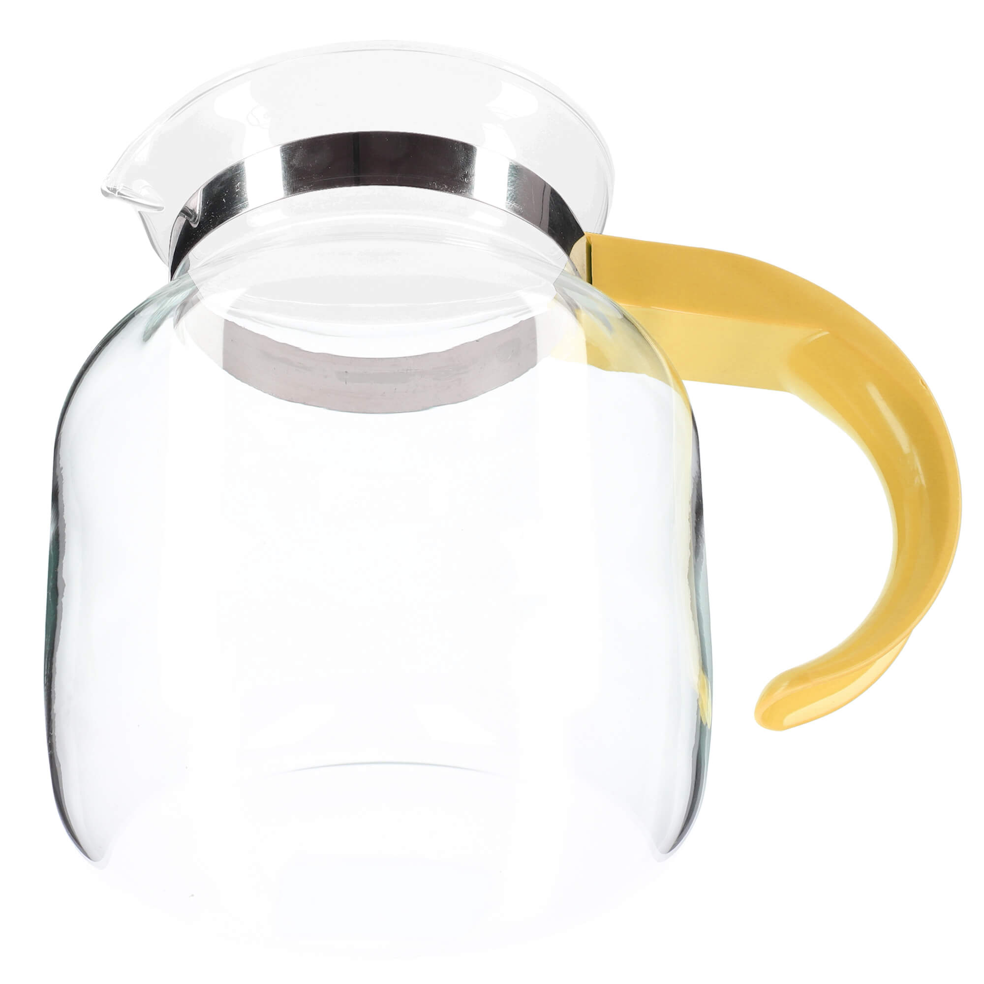 Dzbanek z pokrywką do herbaty 1,5L żółty