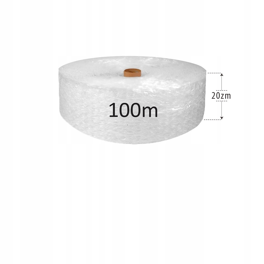 Folia bąbelkowa 20 cm x 100 m