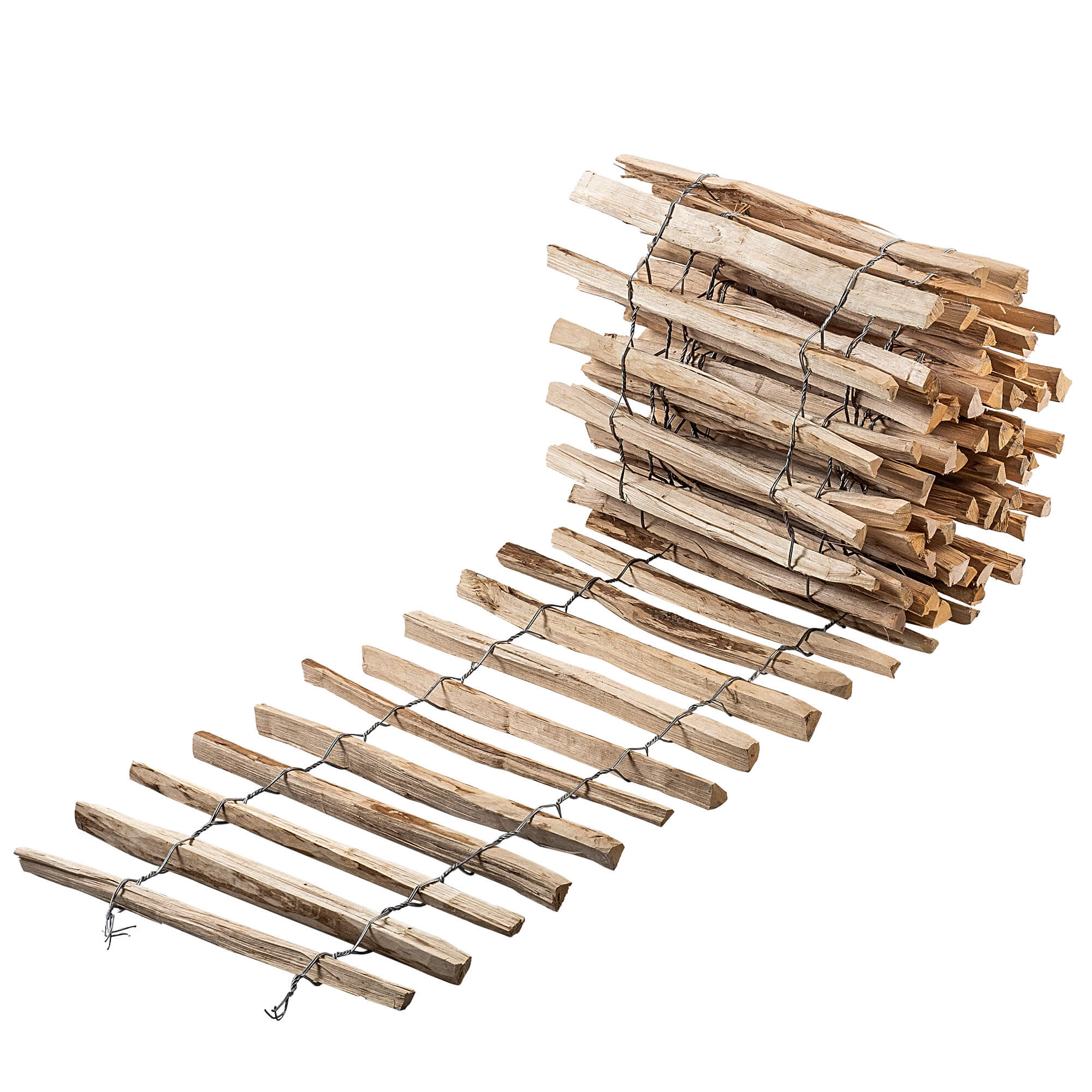 Płot ogrodowy leszczynowy Karo 500 x 60 cm (4-6 cm)