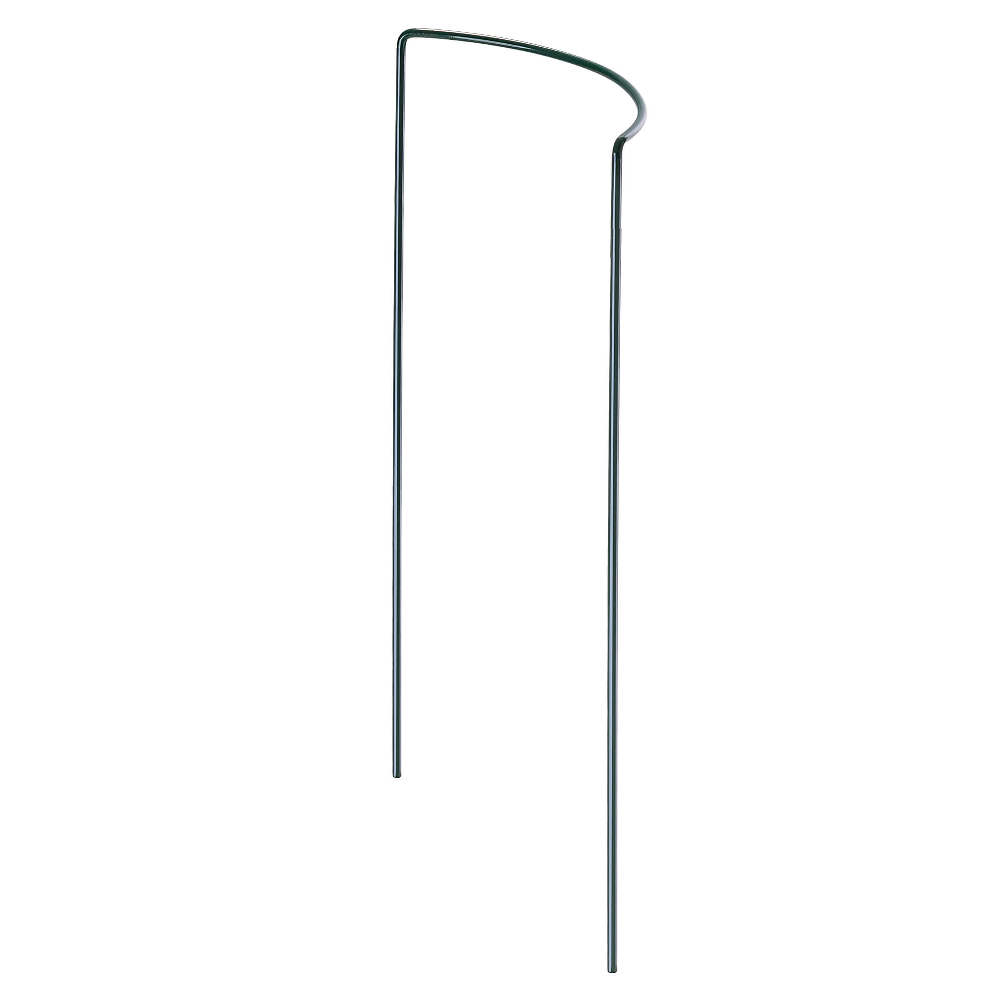 Podpora ogrodowa Mahet 1/3 koła 60 cm stalowa zielona 6 szt.