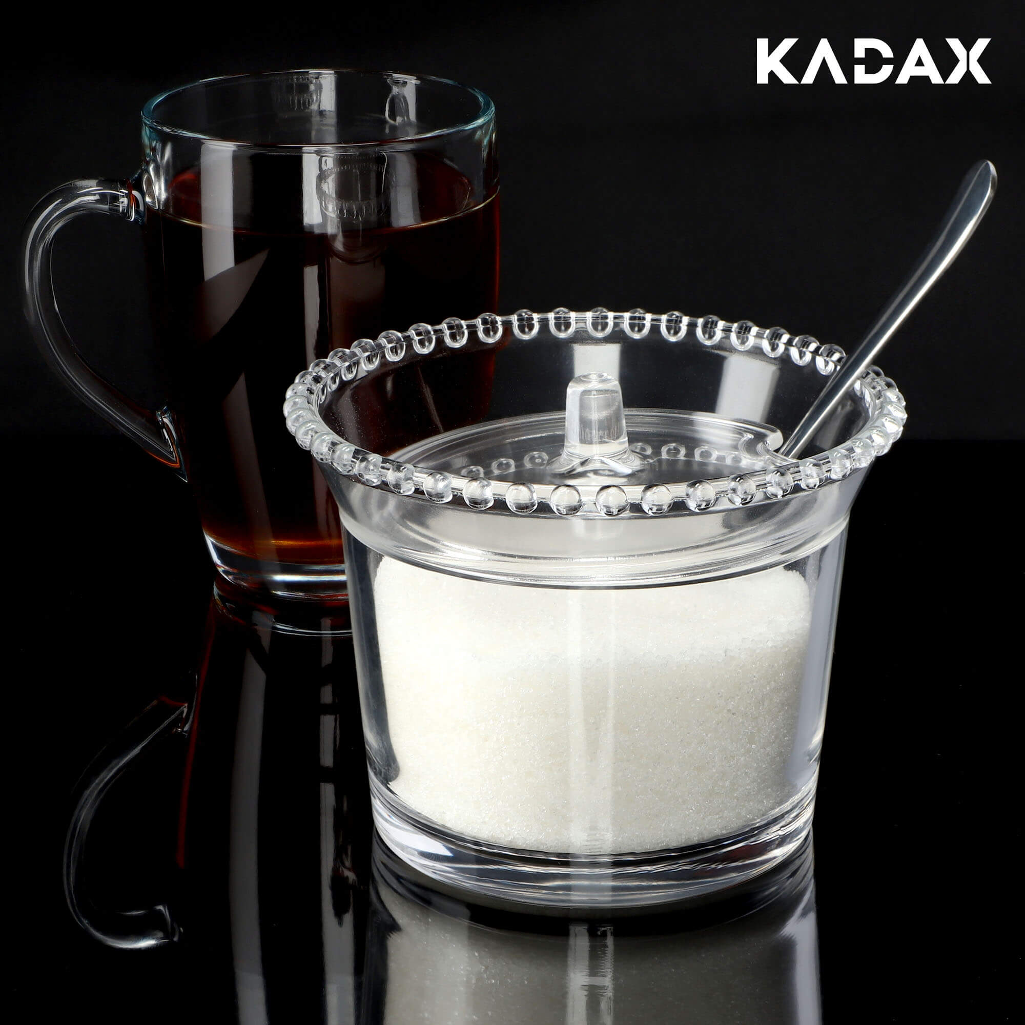 Cukiernica szklana z pokrywką 300 ml