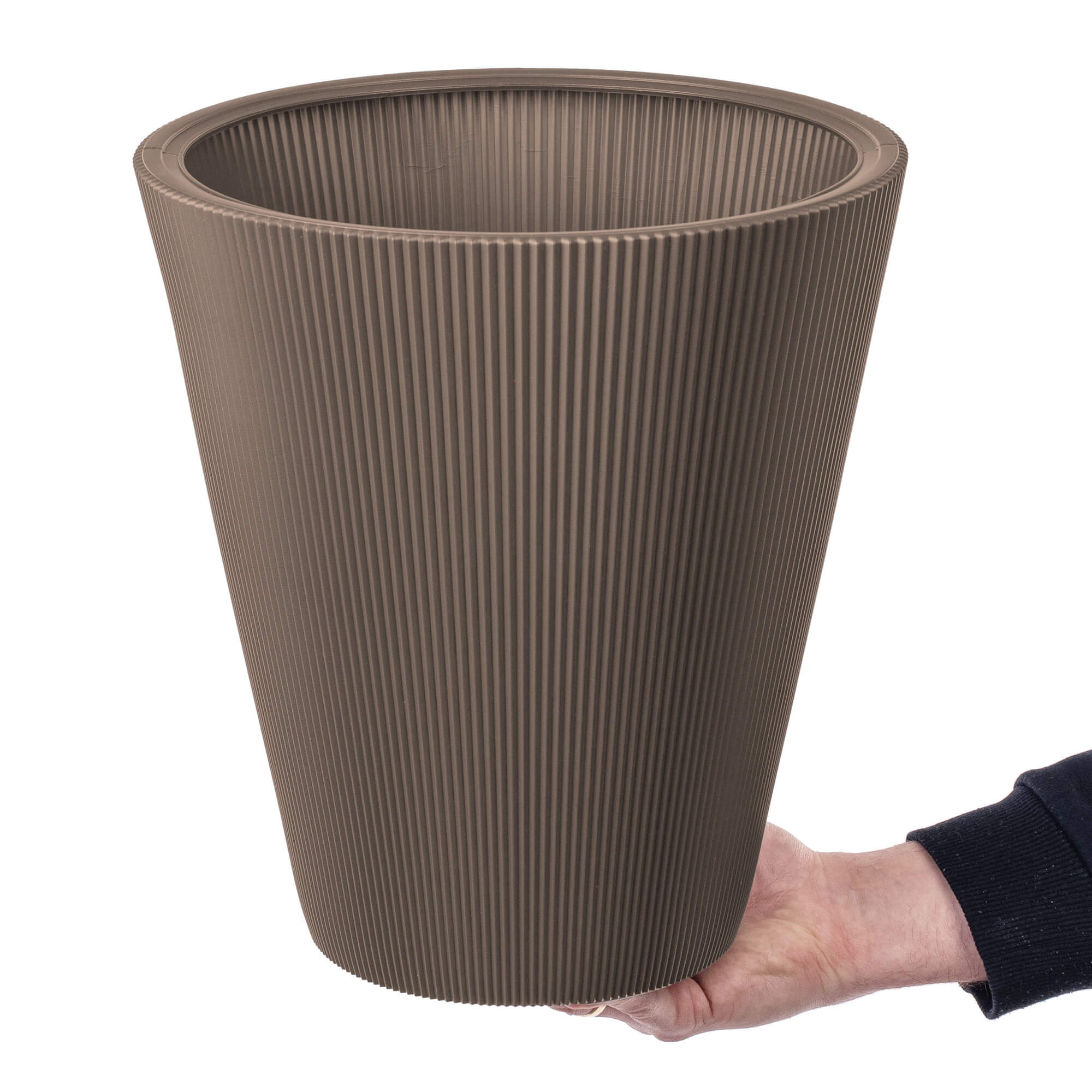Doniczka Linea 30 cm, kakao, 1 szt.