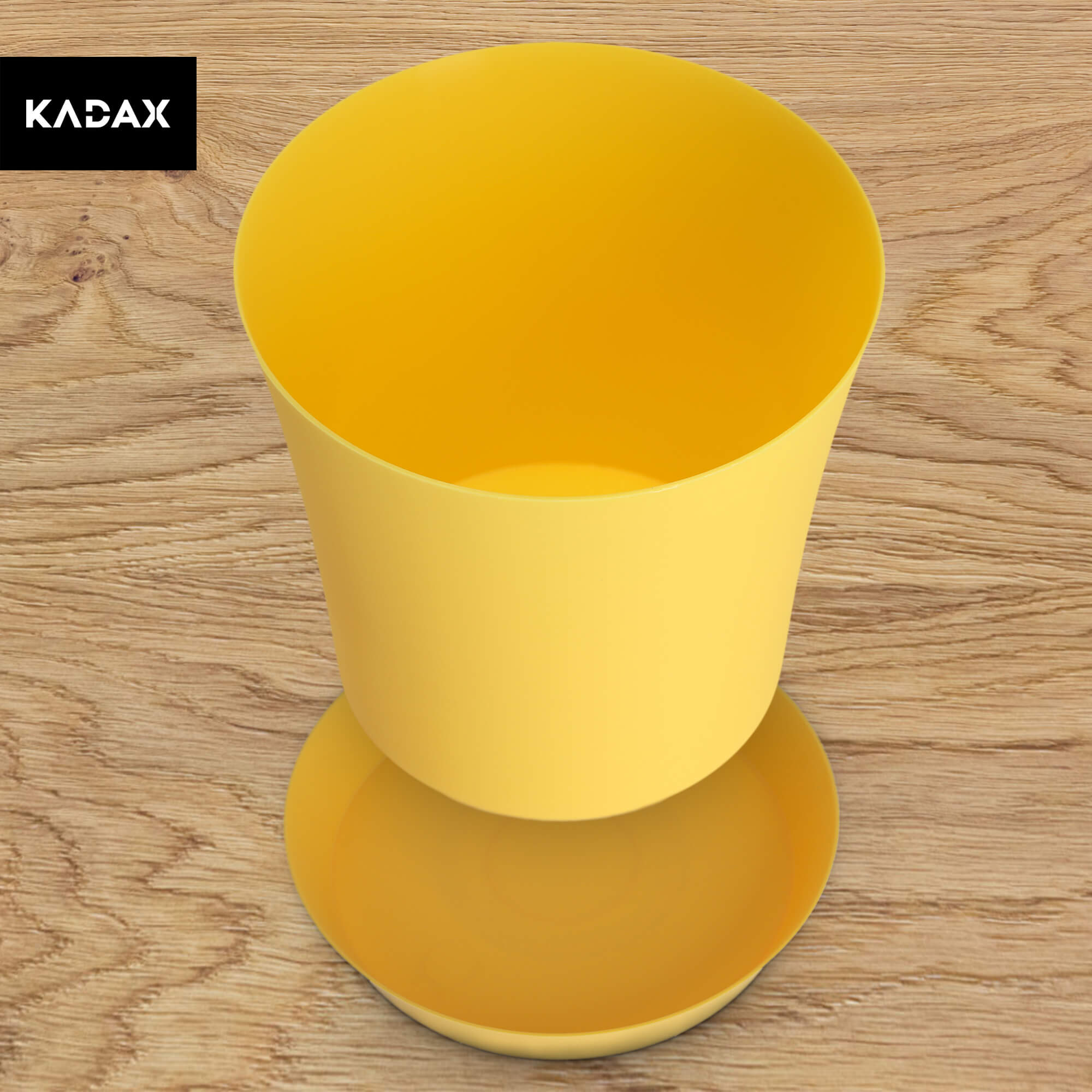 Doniczka na kwiaty Ersa 14 cm, żółty