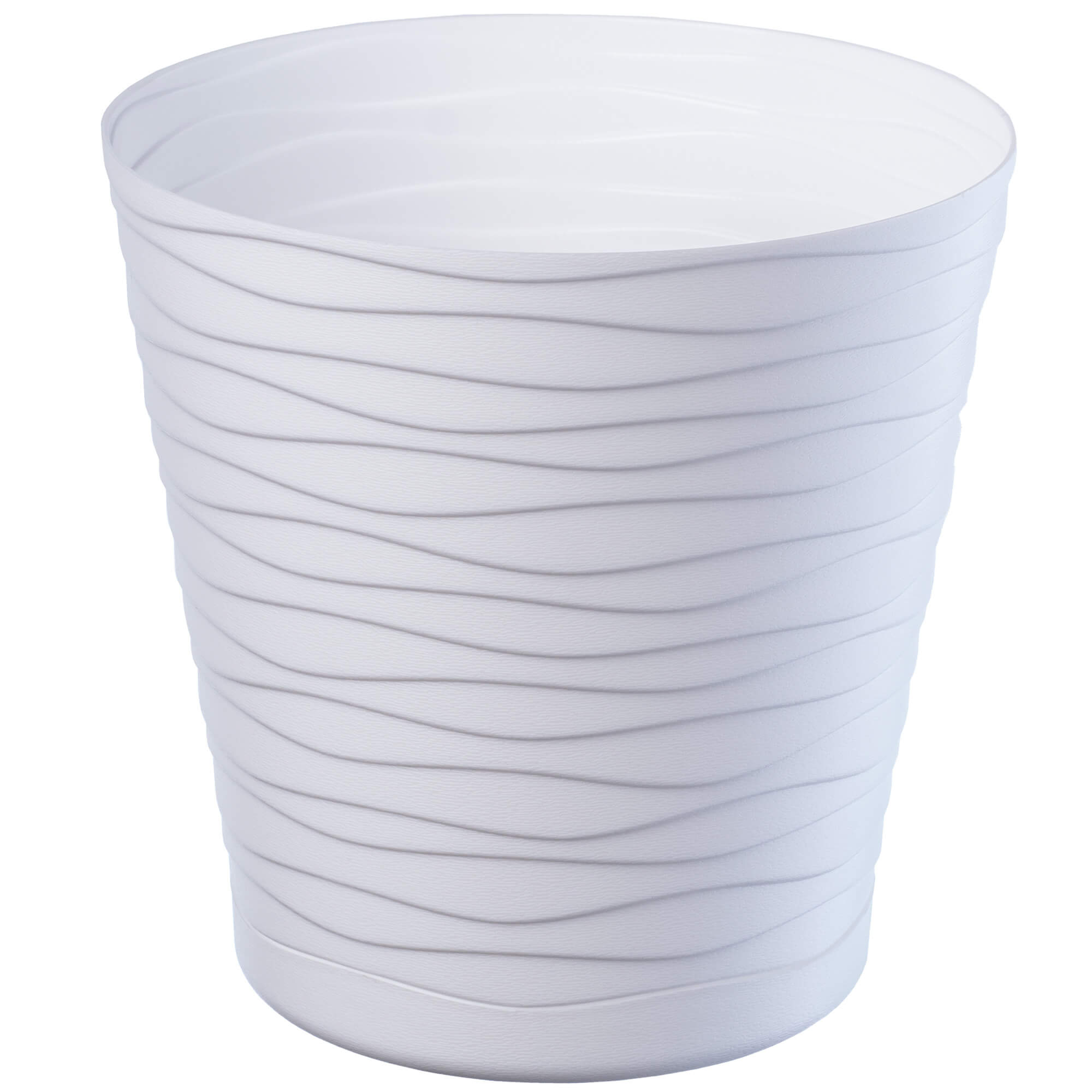 Doniczka z podstawką Greve 21 cm, biała