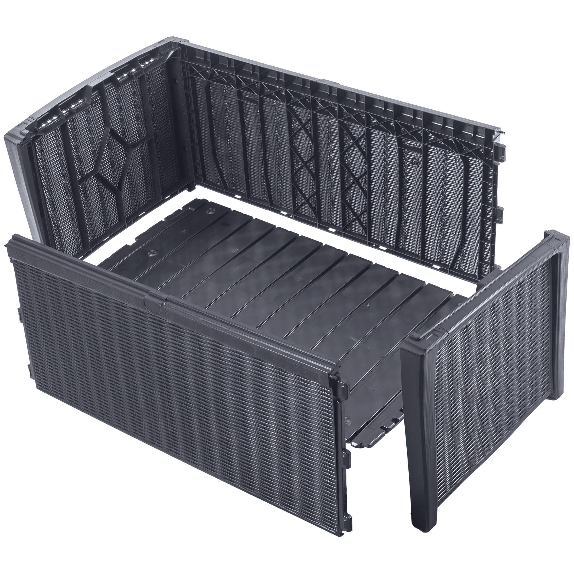 Skrzynia ogrodowa Keter Borneo Storage Box 416L, grafit