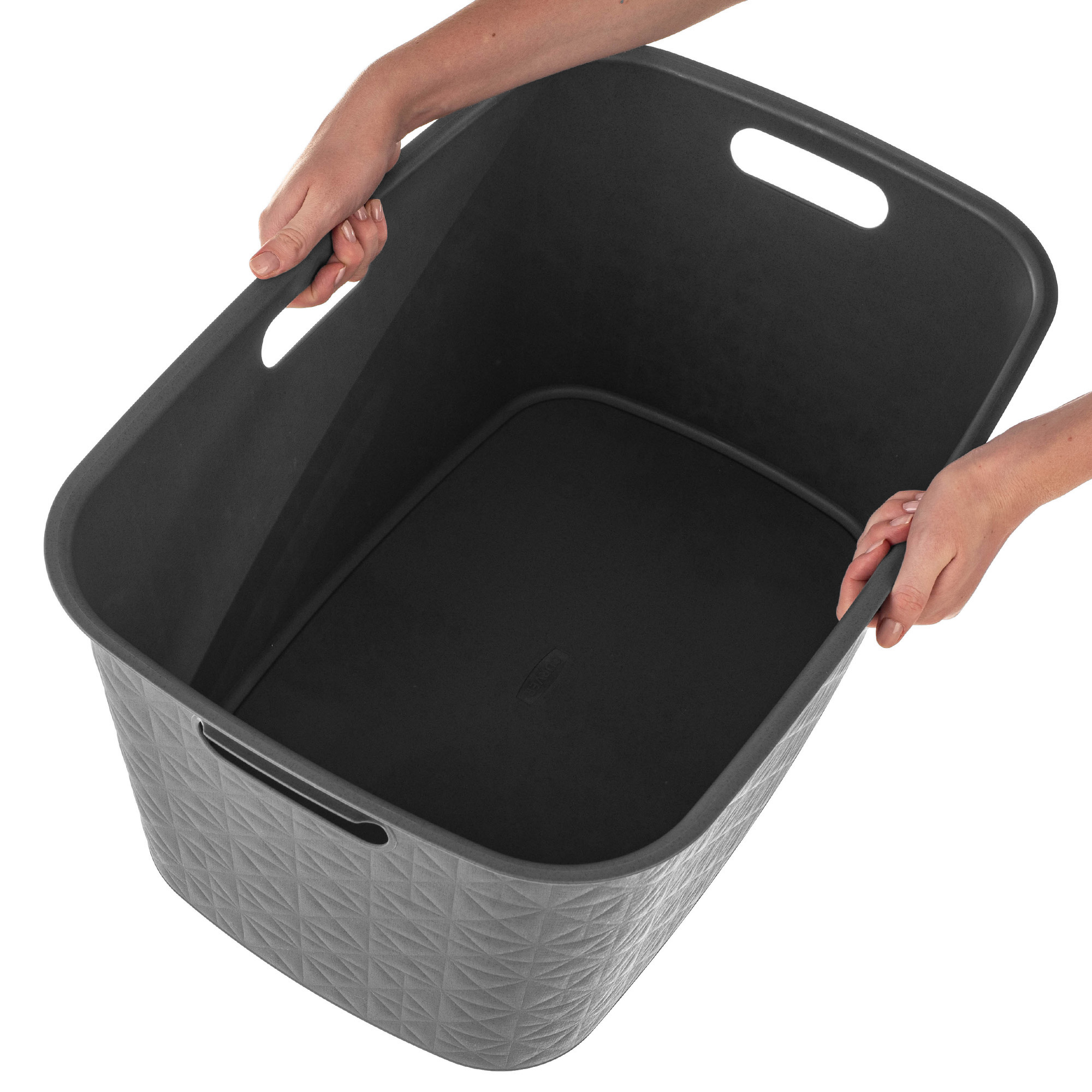 Kosz do magla Curver Softex 45L szary