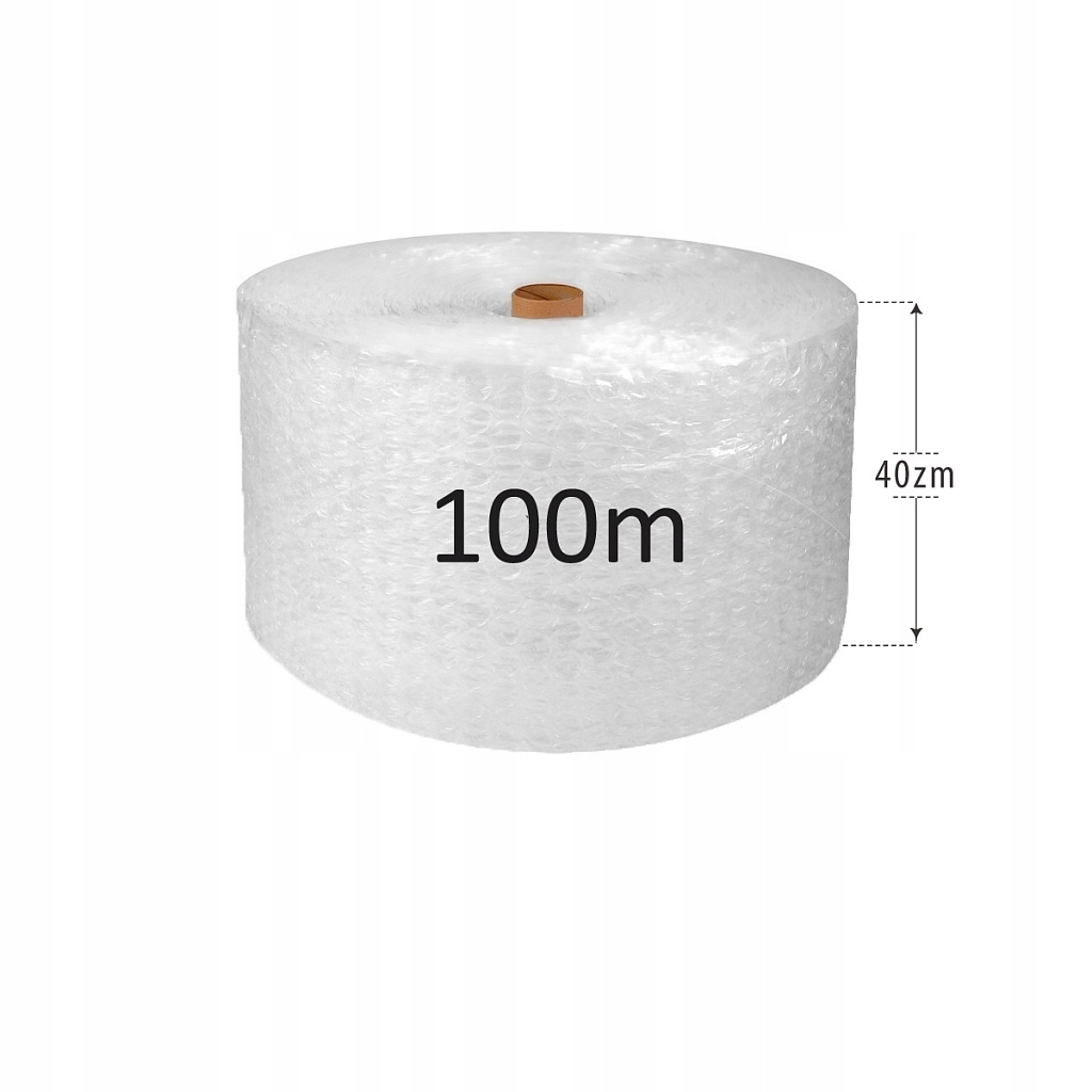 Folia bąbelkowa 40 cm x 100 m