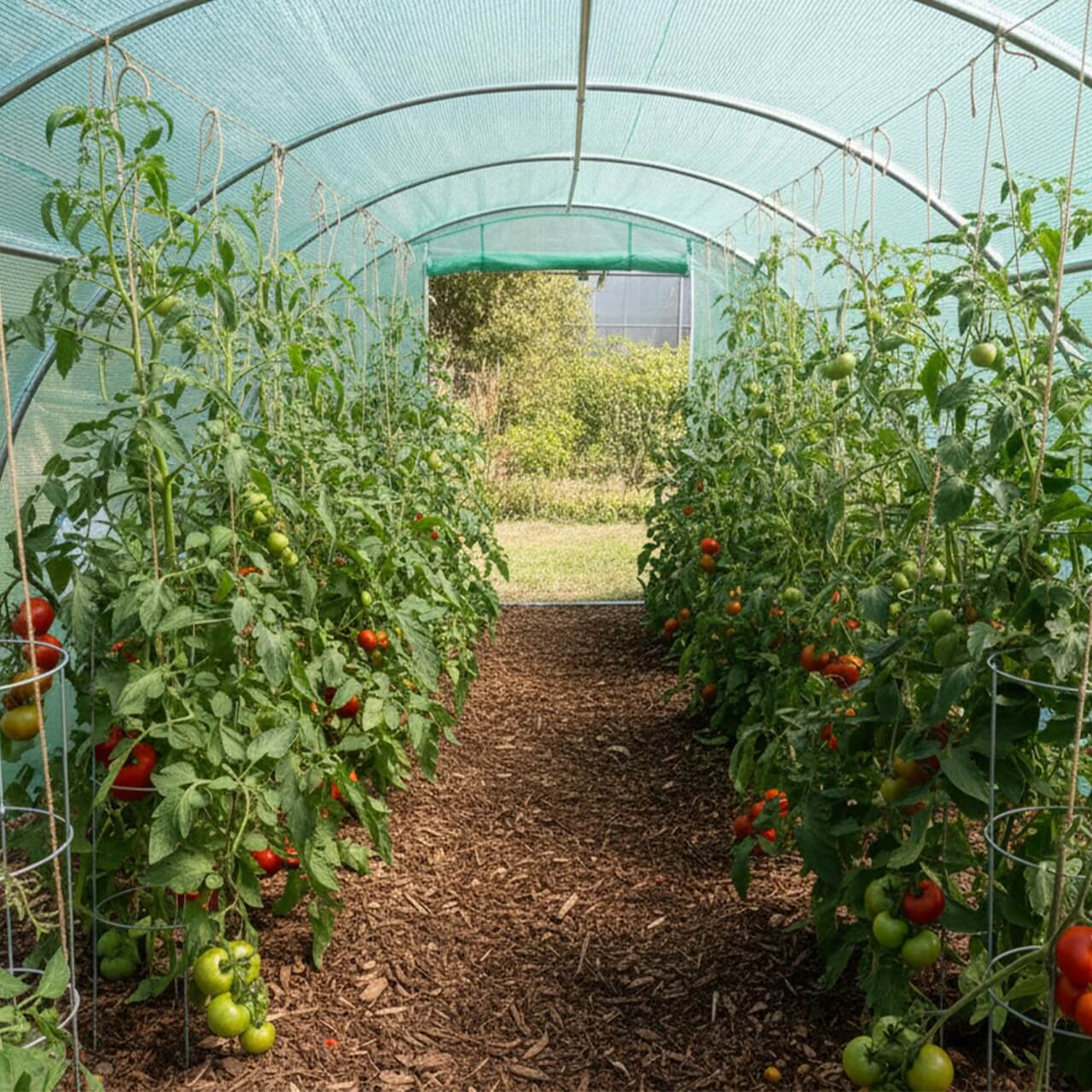 Tunel ogrodowy Fleix szklarnia 3x6m zielona 18m2