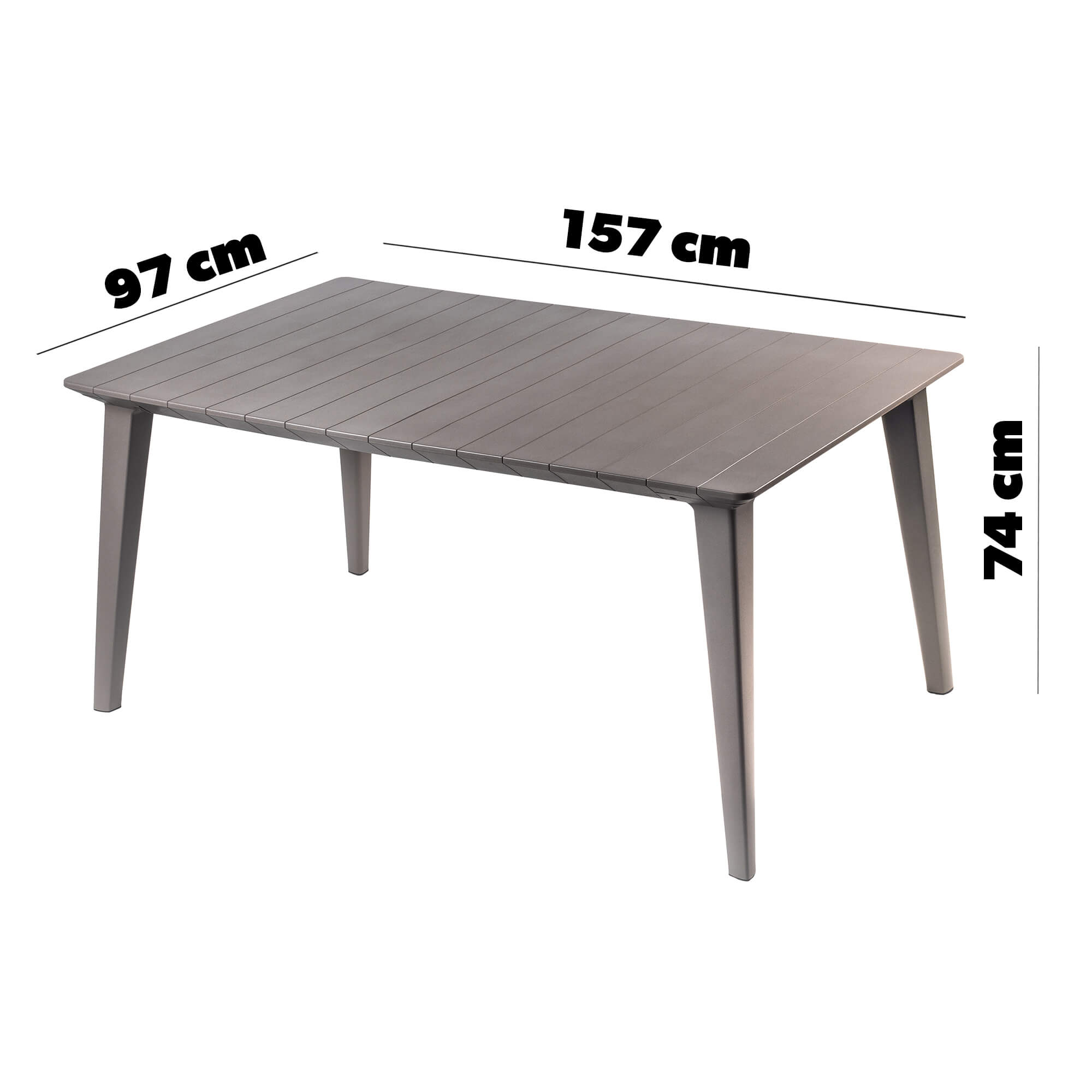 Stół ogrodowy Keter Lima 160cm cappuccino