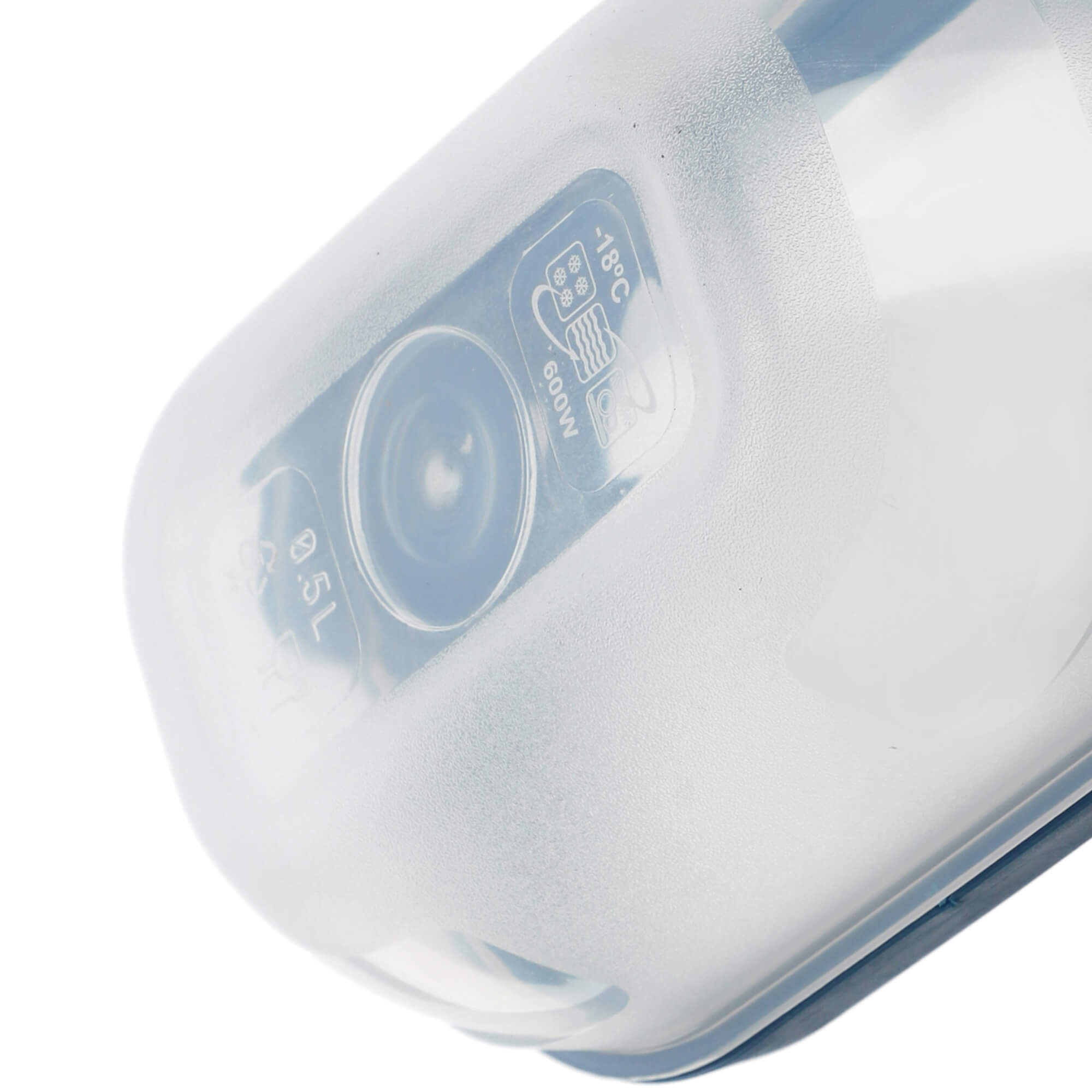 Pojemnik prostokątny 0.5L Curver Grand Chef Line, niebieski