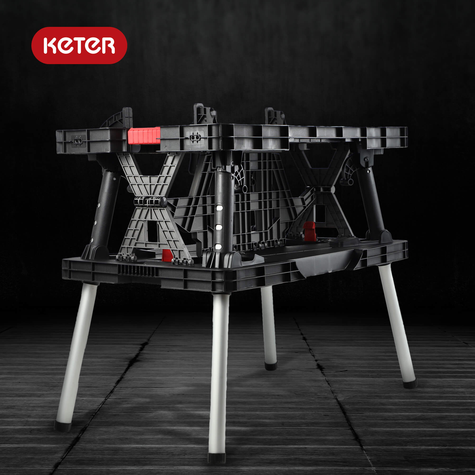 Stół warsztatowy składany Keter Work Table 85 x 75 cm