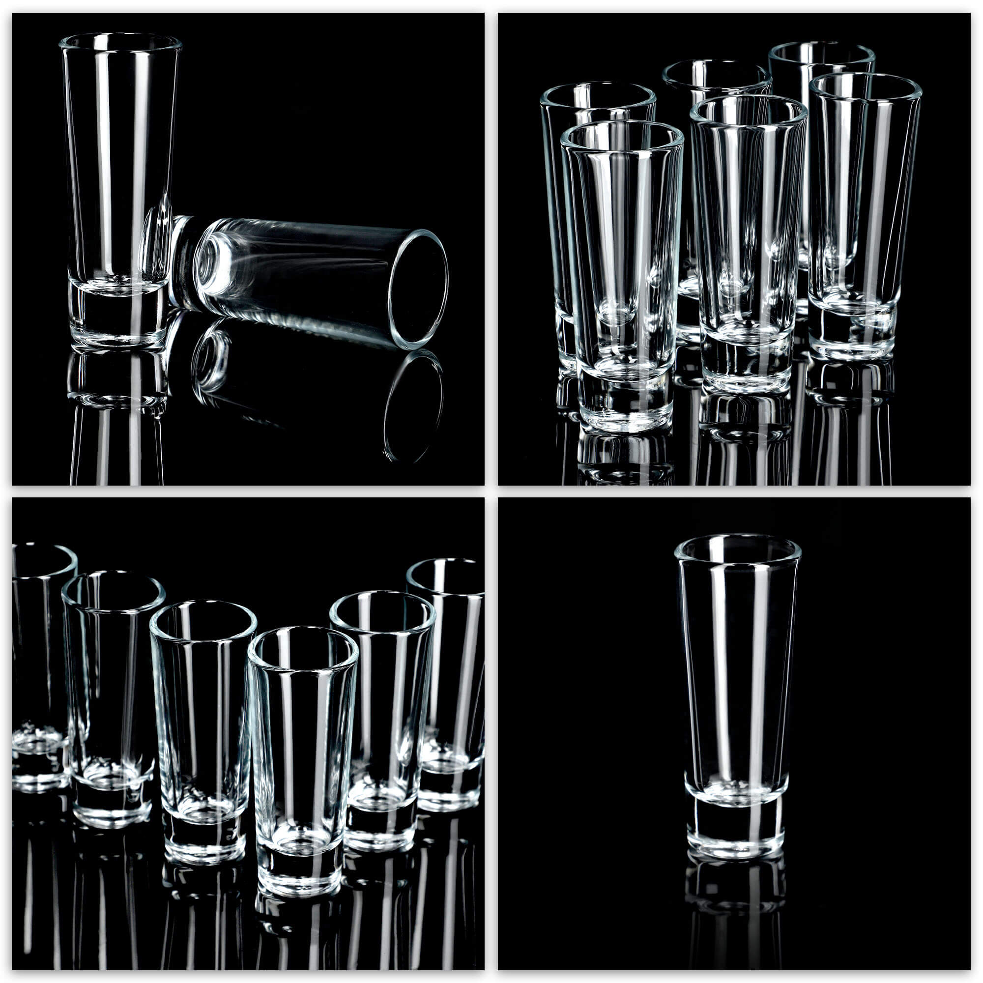 Kieliszki do wódki i shotów 60 ml, 12 szt.