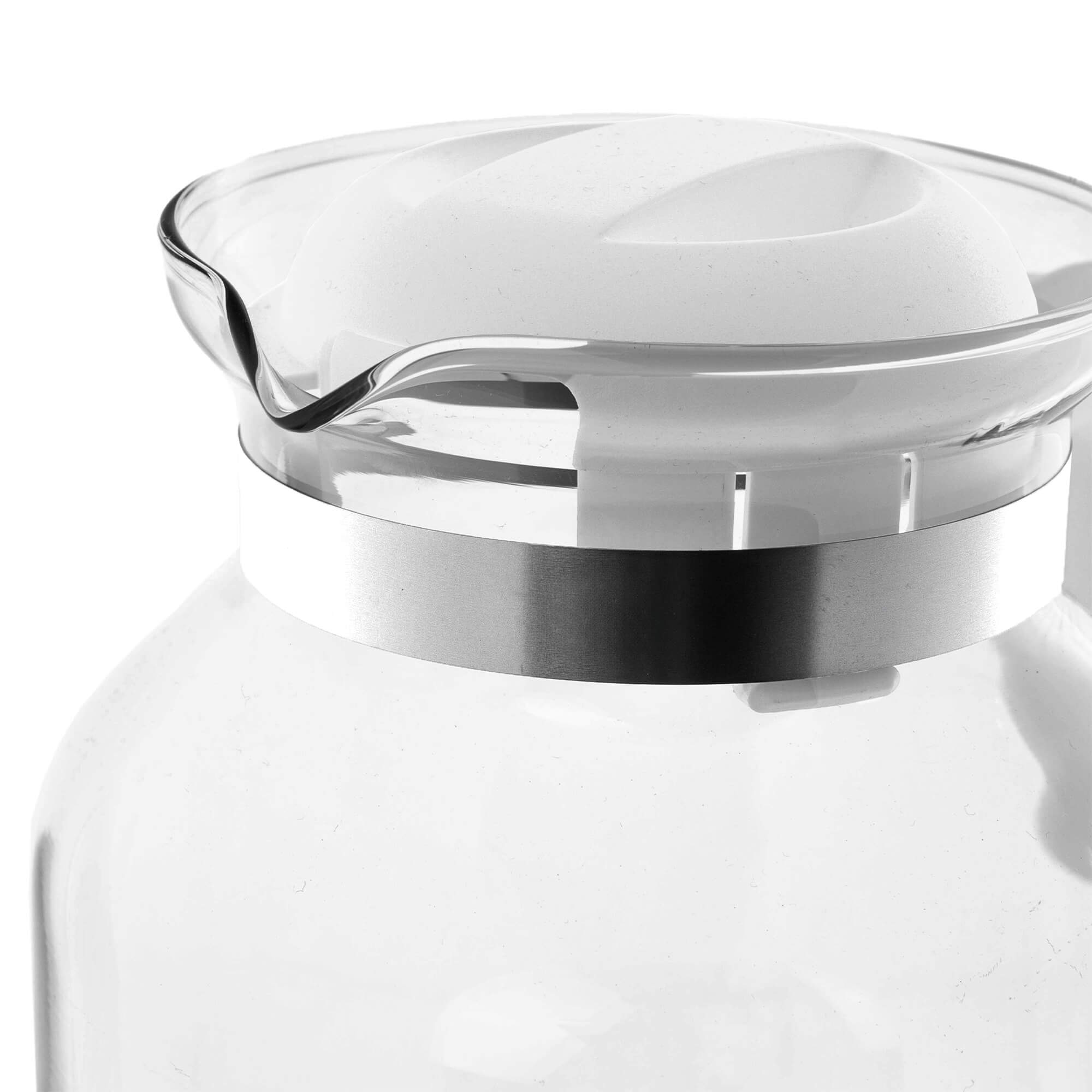 Dzbanek żaroodporny Flond, 1,5L, biały