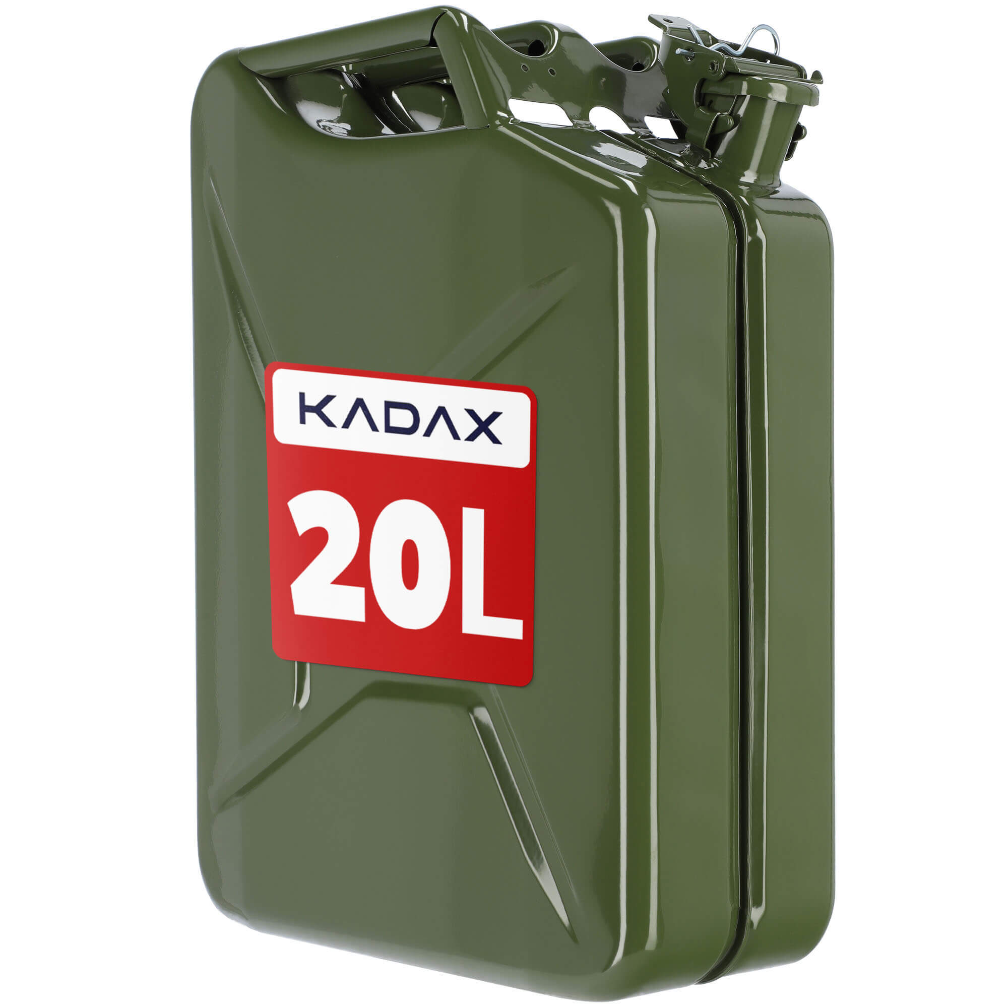 Kanister na paliwo stalowy Idre 20L, zielony