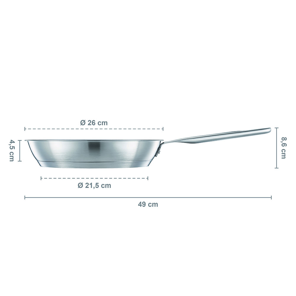 Fiskars 1064744 All Steel Patelnia 26 cm