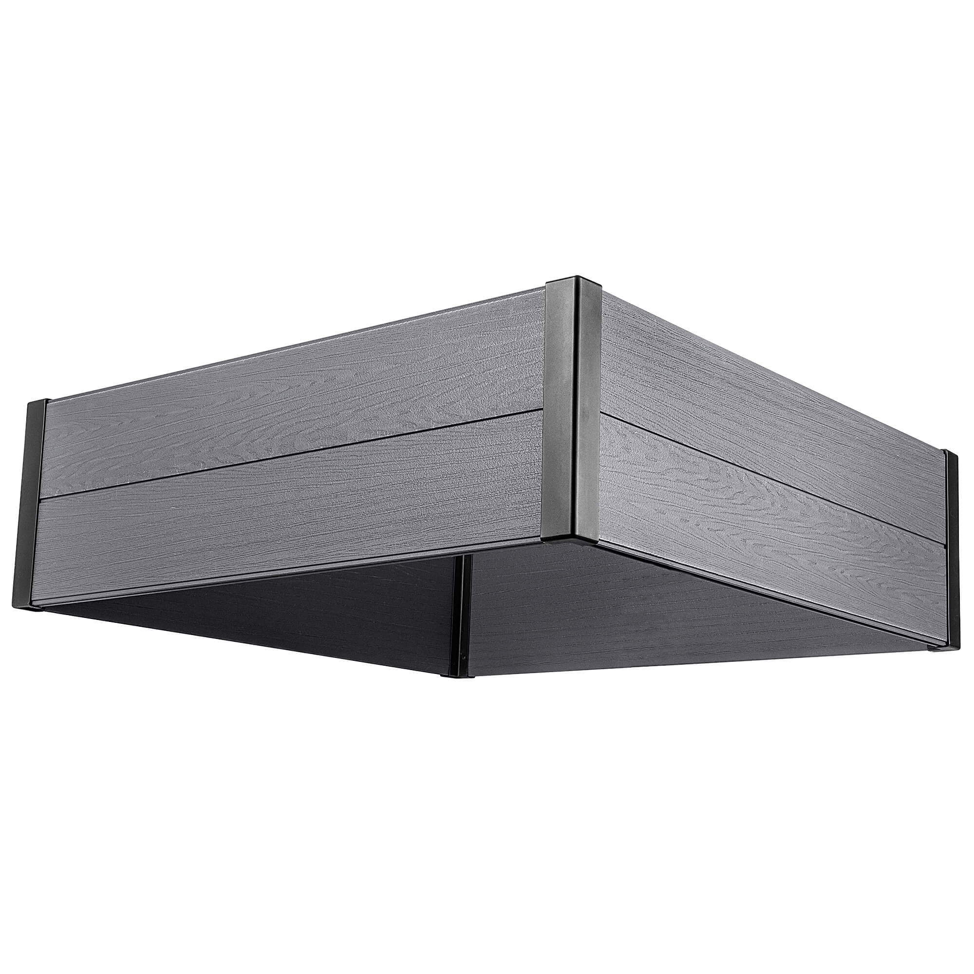 Obrzeże ogrodowe Keter Maple Garden Bed 106 x 32 cm, szare