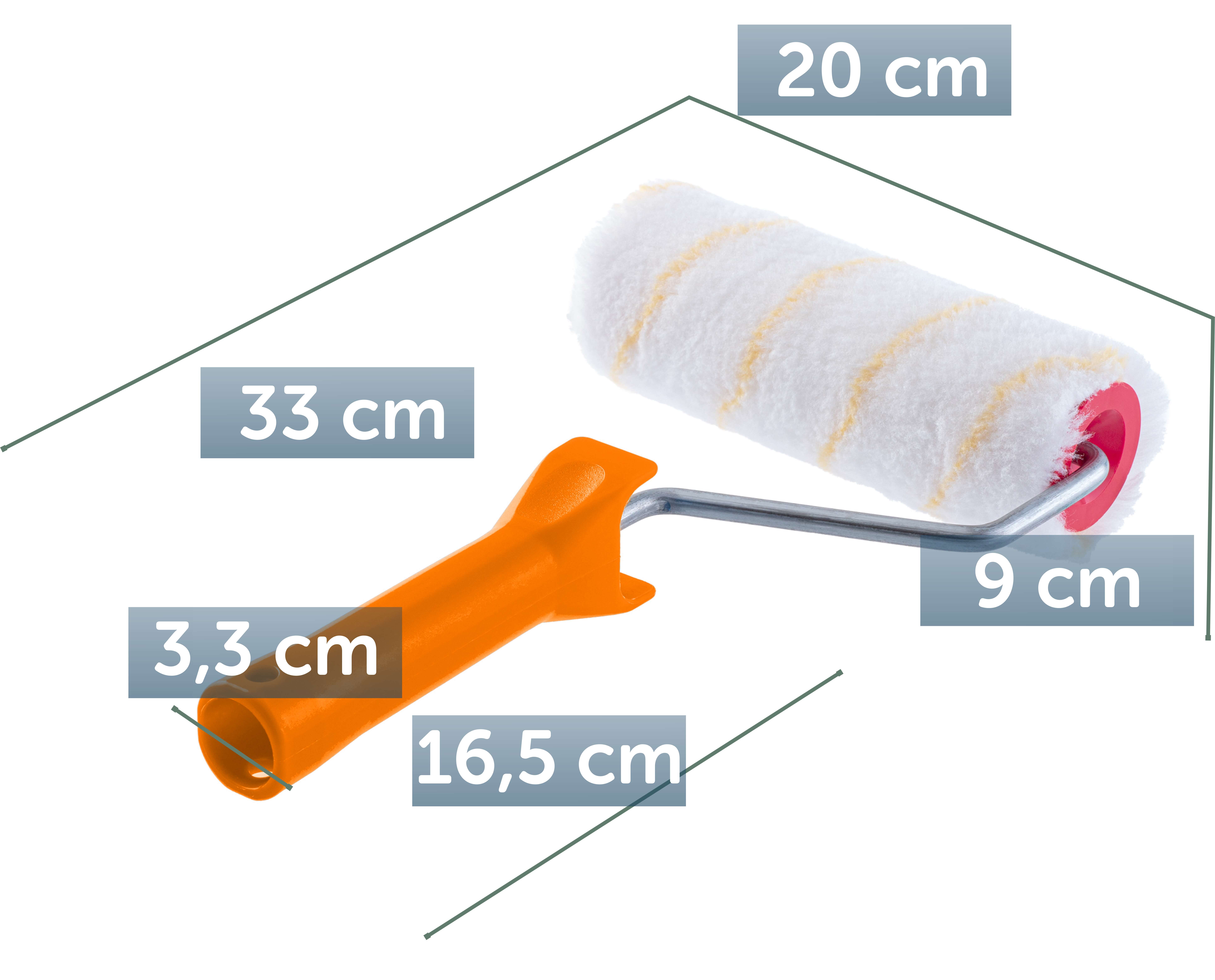 Wałek malarski z rączką Tofty 20 cm