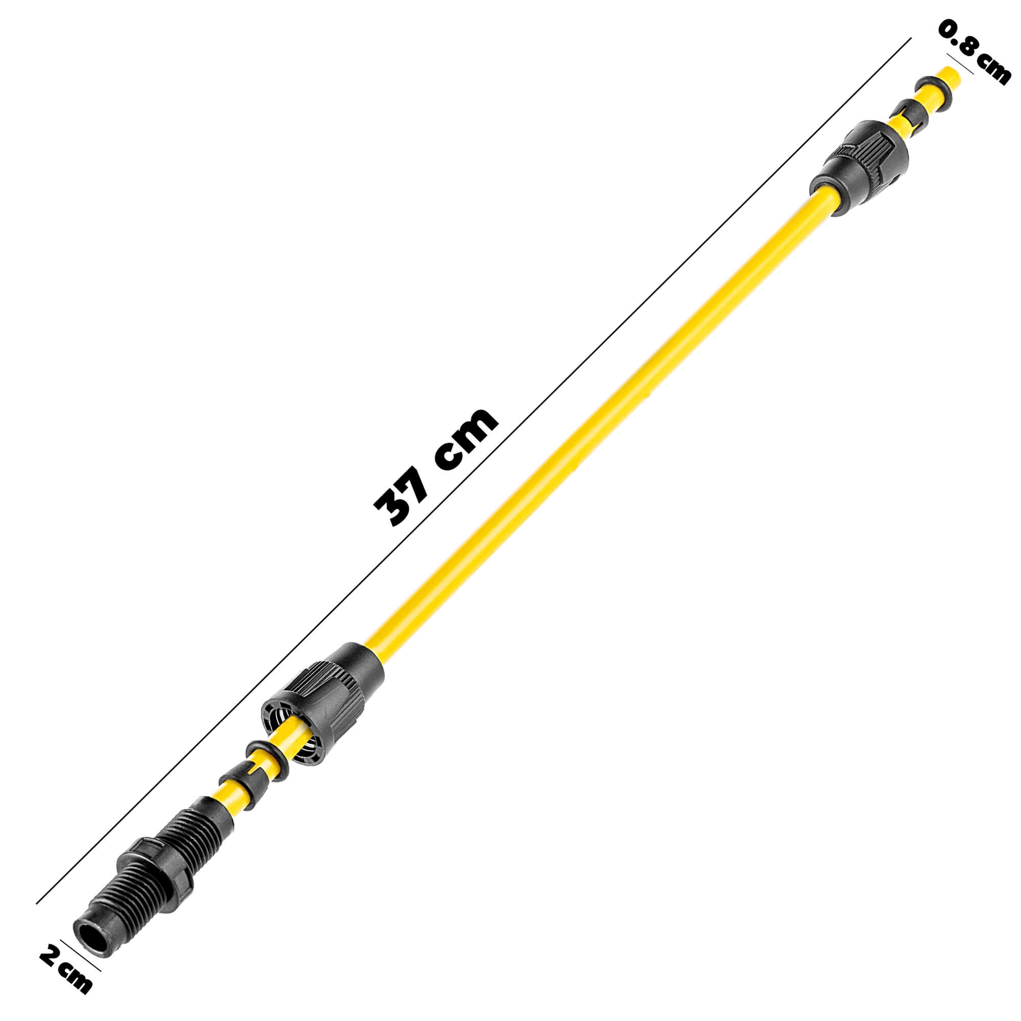 Przedłużka do lancy opryskiwacza Arkel 37 cm żółta 3 szt.