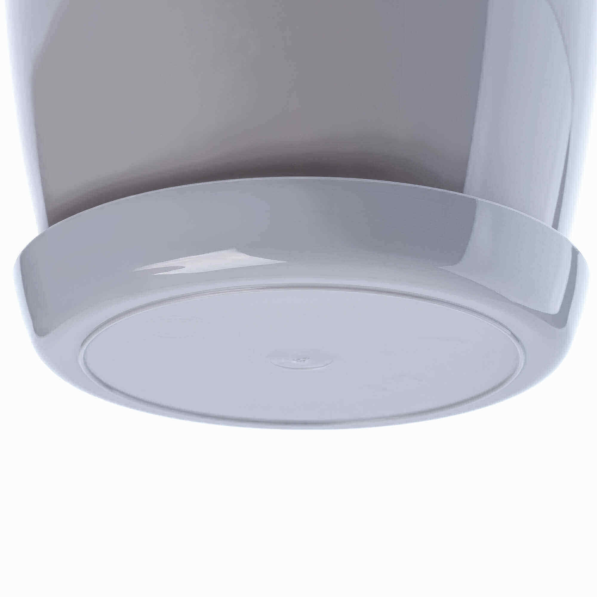 Doniczka Agen z podstawką 16 cm, szara