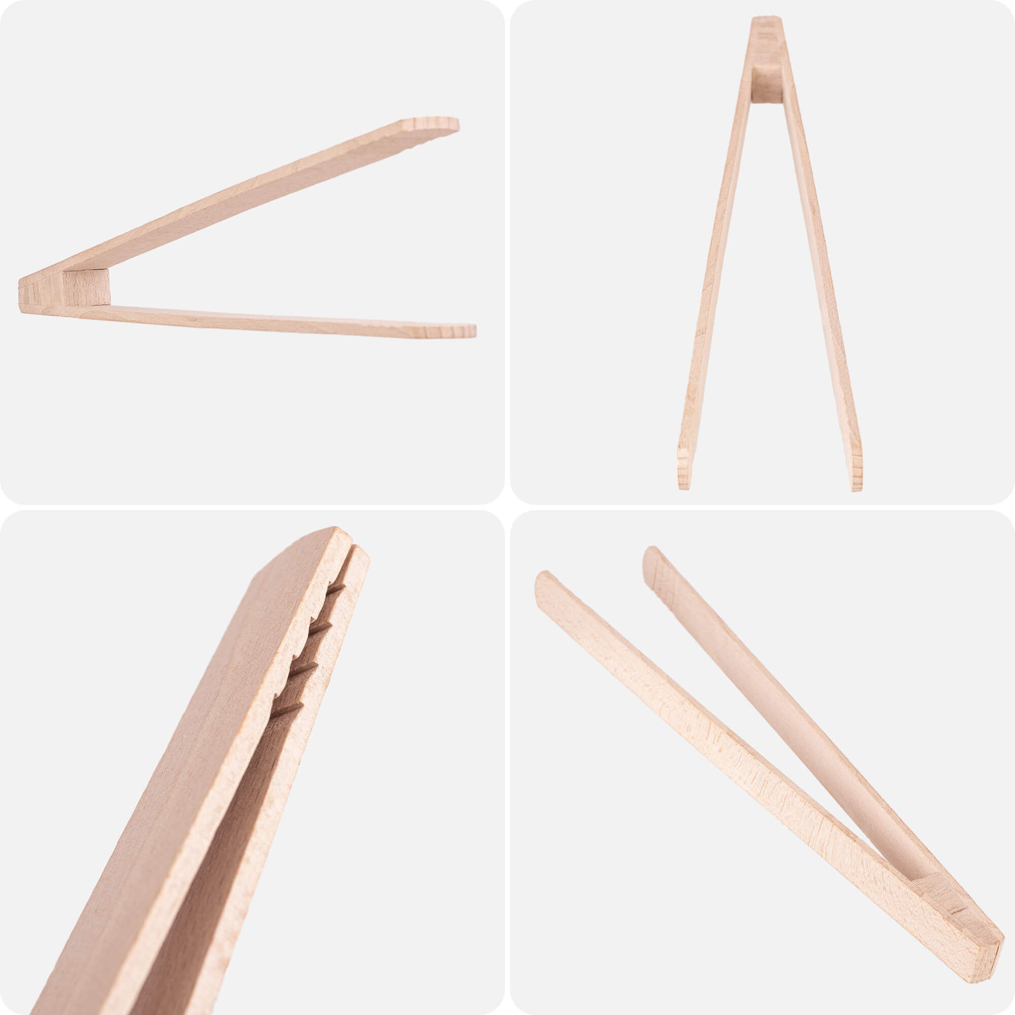 Szczypce drewniane do ogórków Vetice 29.5 cm