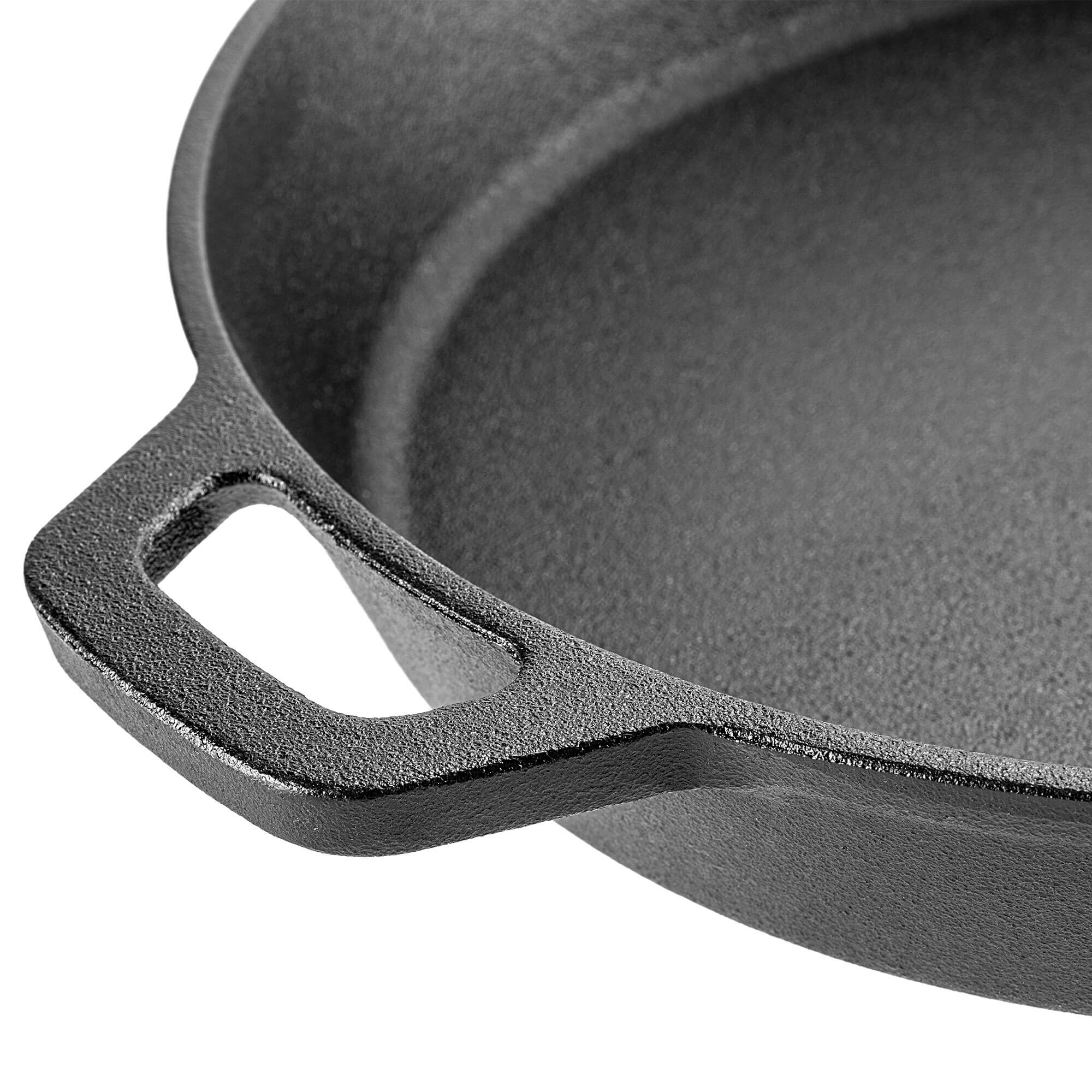 Patelnia żeliwna Prese 25 cm czarna