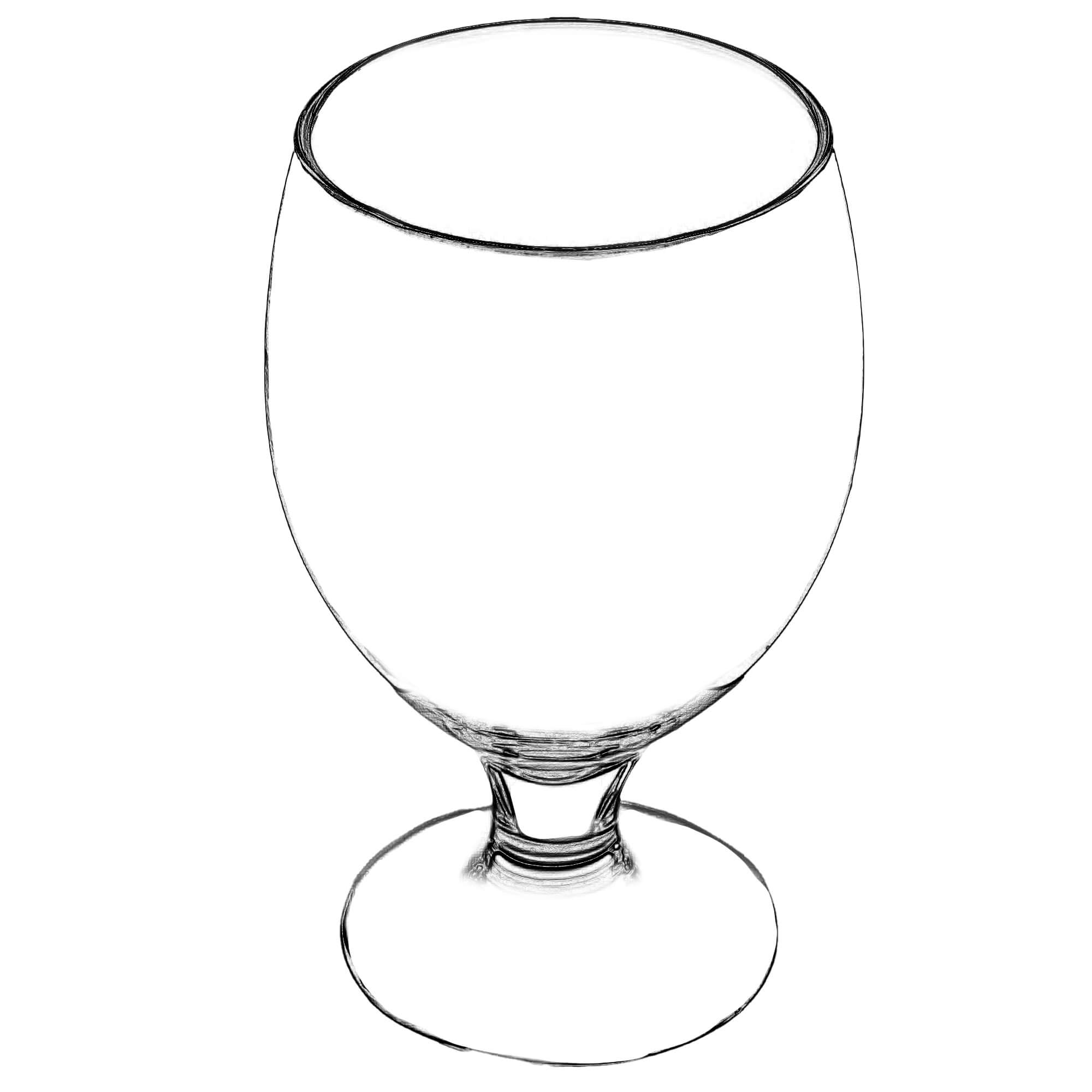 Kufle do piwa i zimnych napojów Forio 370 ml 1 szt.
