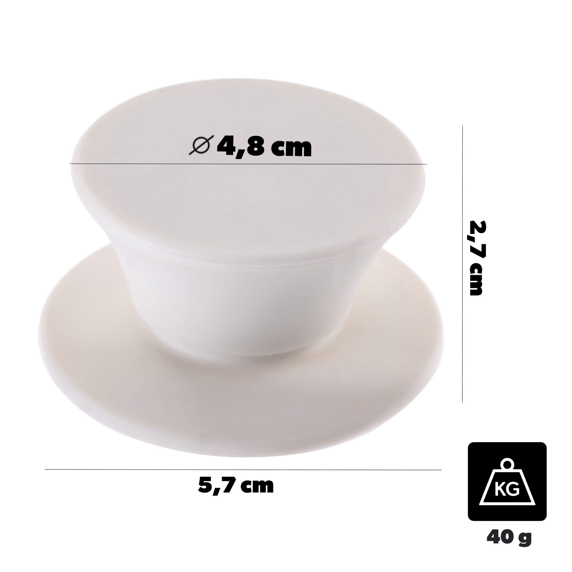 Pokrywa szklana multisize Aiola na garnek 16/18/20 cm z beżowym uchwytem