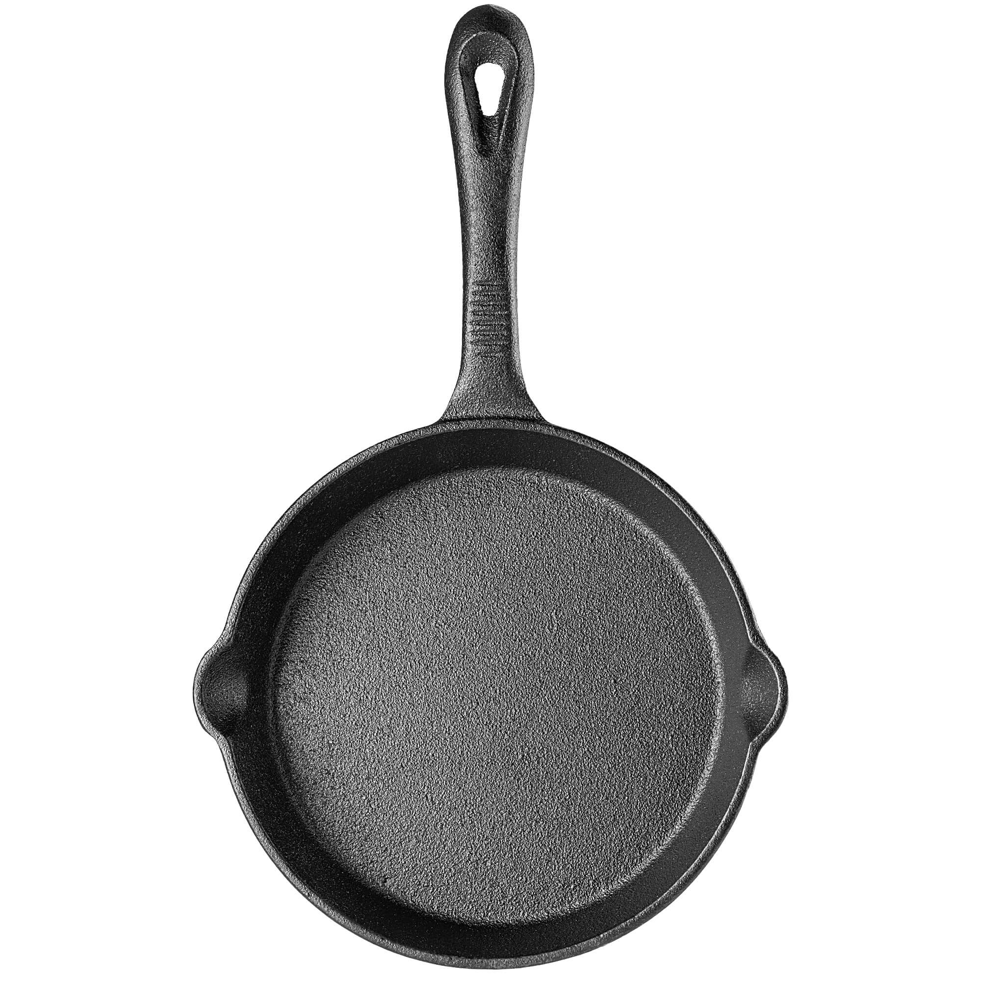 Zestaw patelni żeliwnych Prese 15 cm + 20 cm + 25 cm + 30 cm czarny