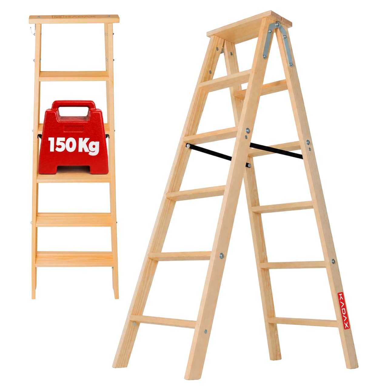 Drabina drewniana Opawa 6 stopni
