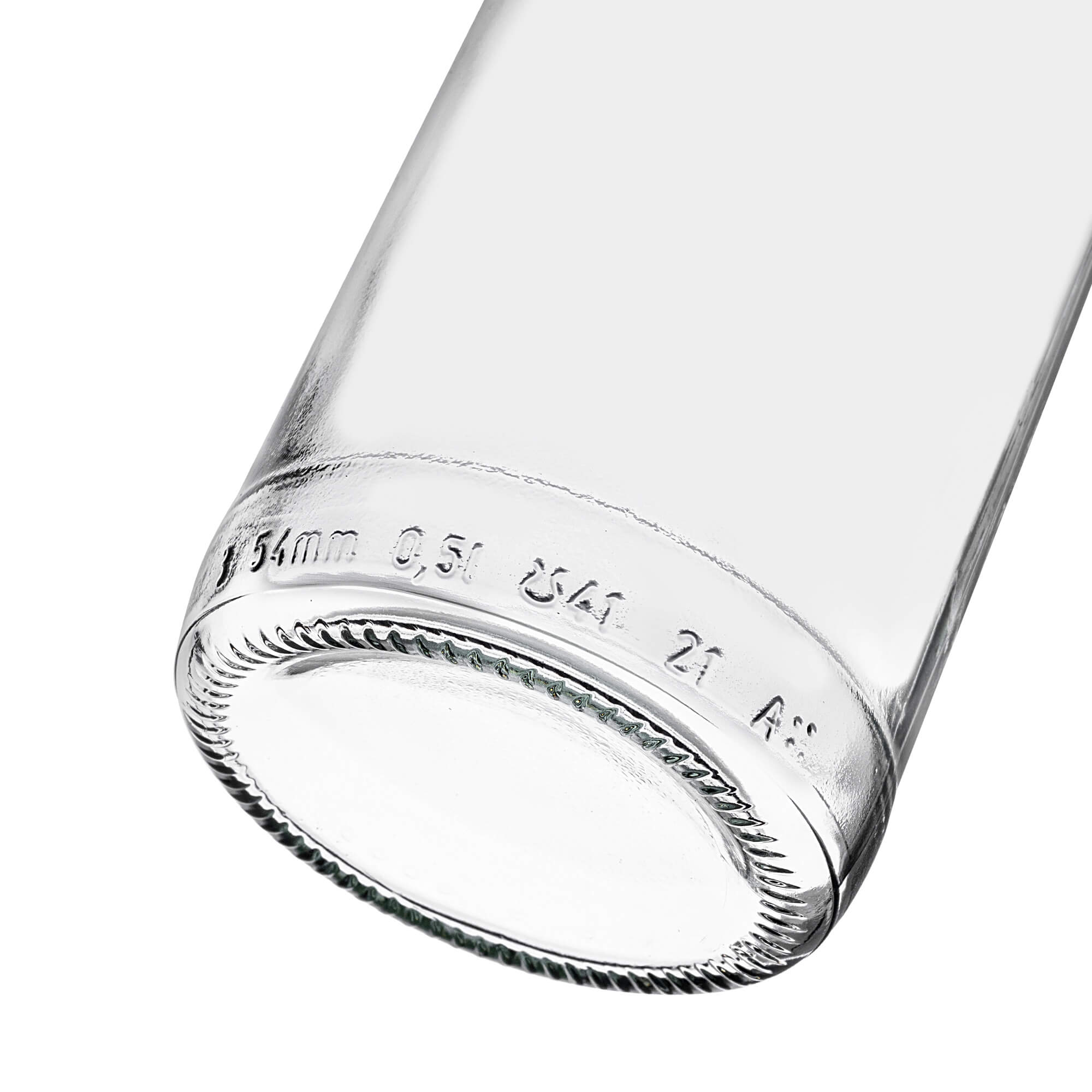 Szklana butelka Monopol 500ml z czerwoną zakrętką 50 szt.