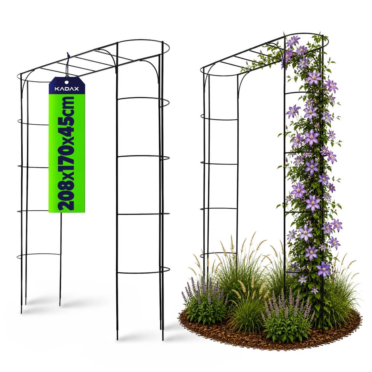 Pergola na kwiaty Ruste 170 x 208 cm