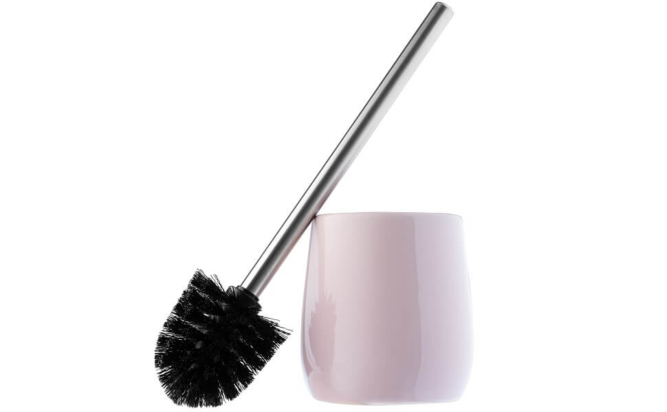 Szczotka do WC Cervia 36 cm, różowa