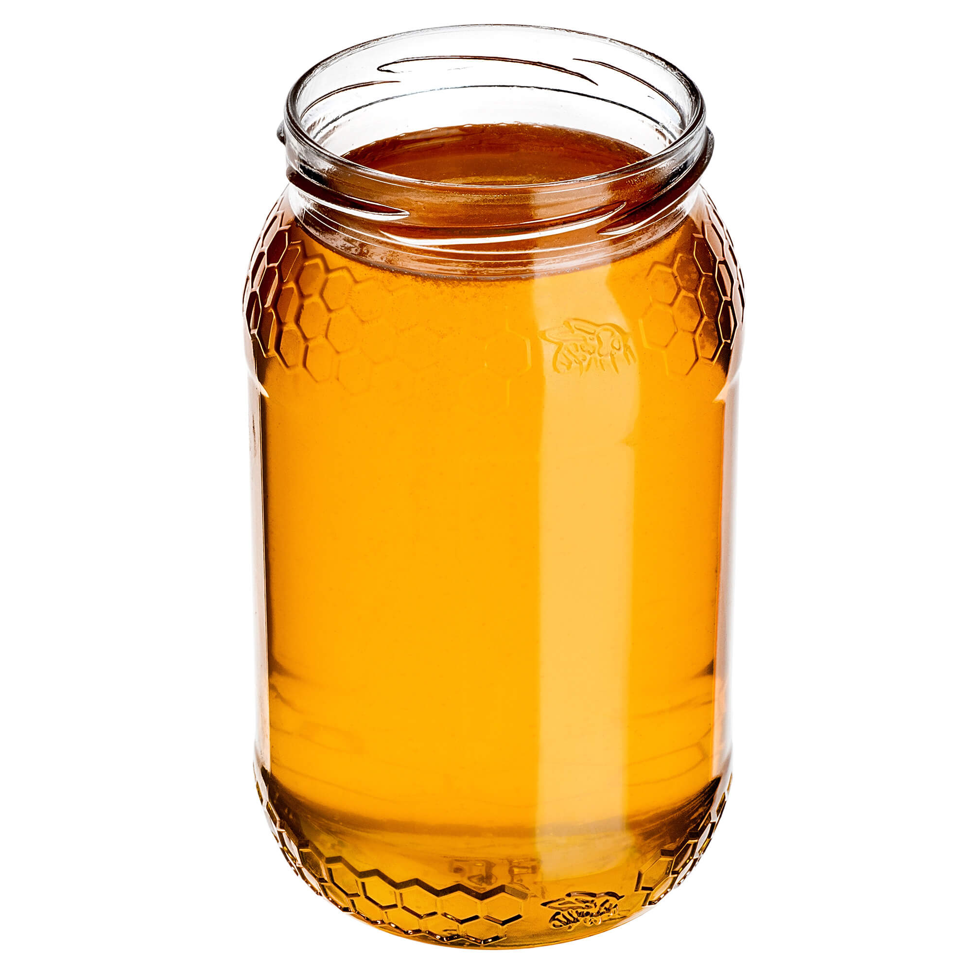Szklany słój Lierde 900ml fi 82 mm 48 szt. + wieczka zielone