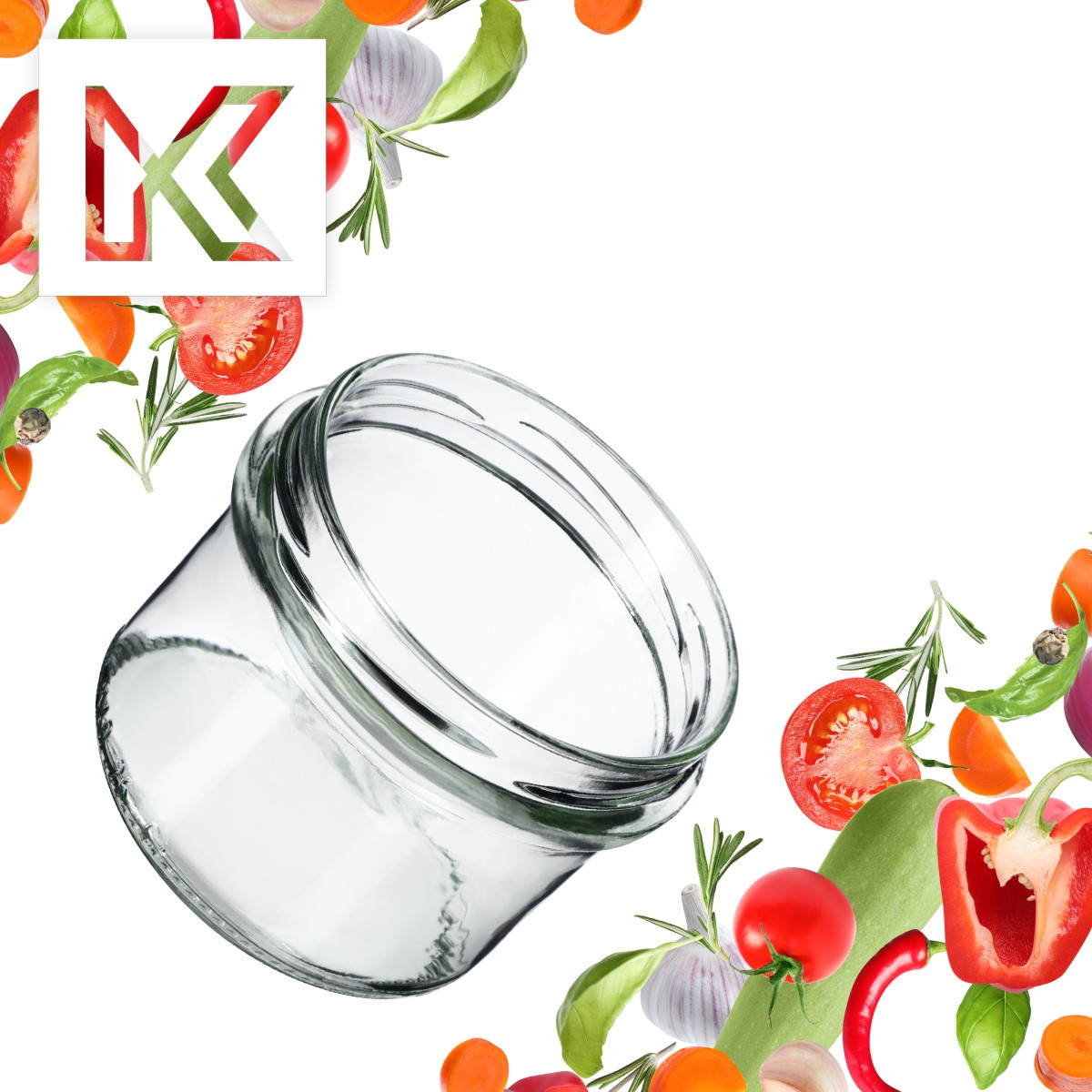 Słoiki na przetwory Tartu 235ml fi 82 mm 20szt + wieczko Pszczoła