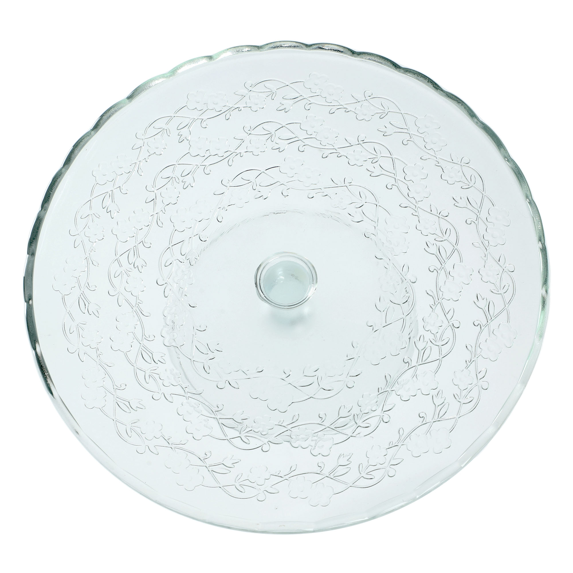 Patera z pokrywą Dego z nóżką na ciasto 29 cm