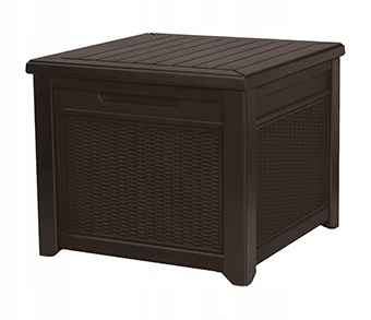 Skrzynia ogrodowa Keter Cube 280L, brązowa