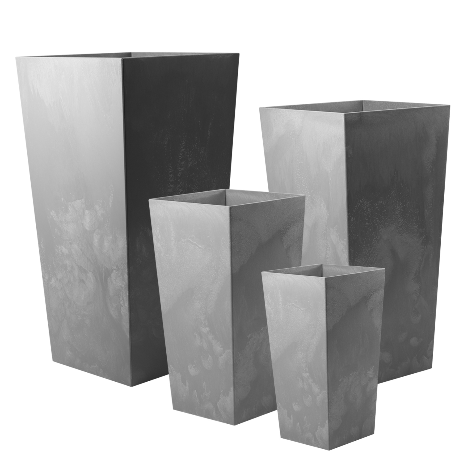 Donica ogrodowa Pesaro 35cm szary beton