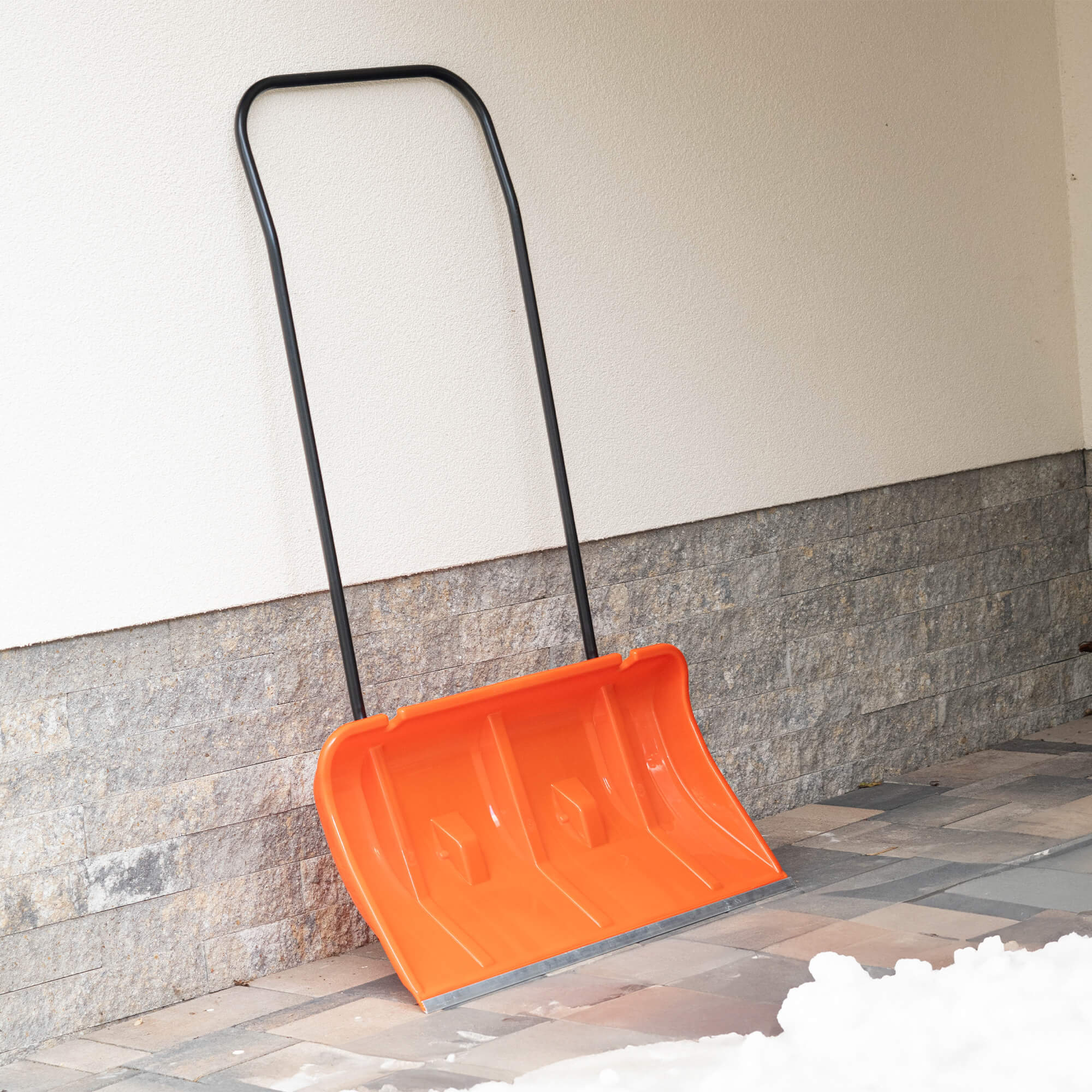 Pług do śniegu Harbo 140cm, pomarańczowy
