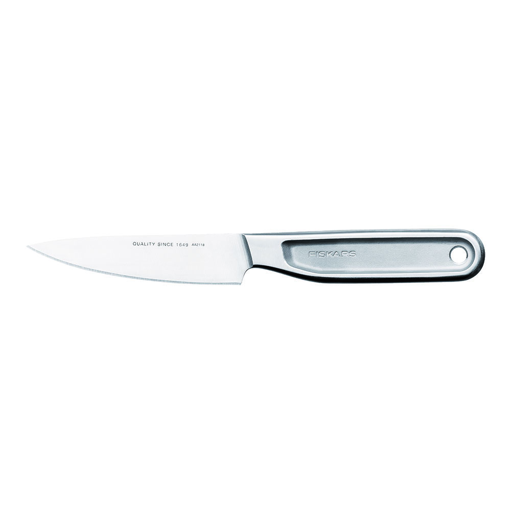 Fiskars 1062887 All Steel Nóż do obierania 10 cm