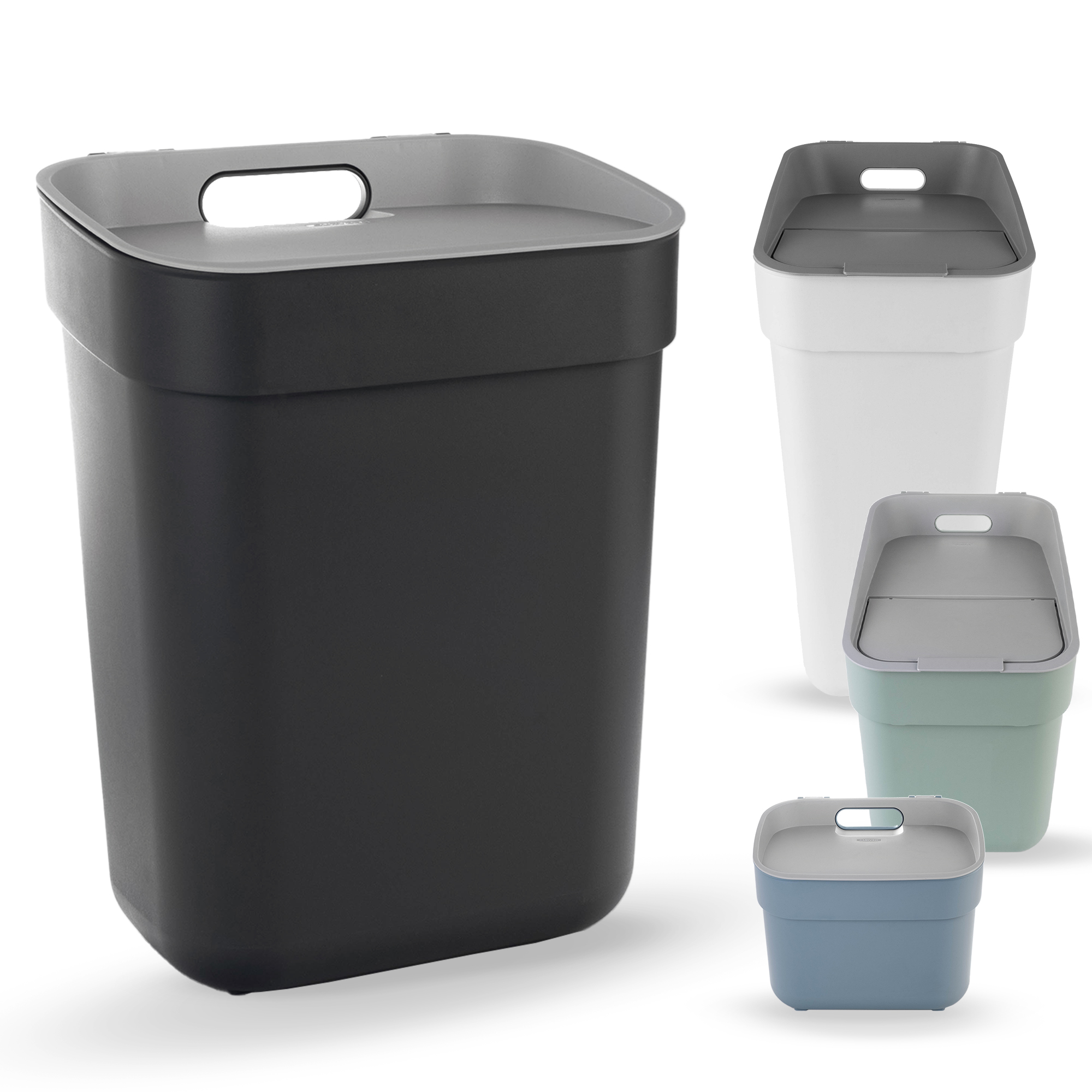 Kosz do segregacji śmieci Curver Ready to Collect 10L szary