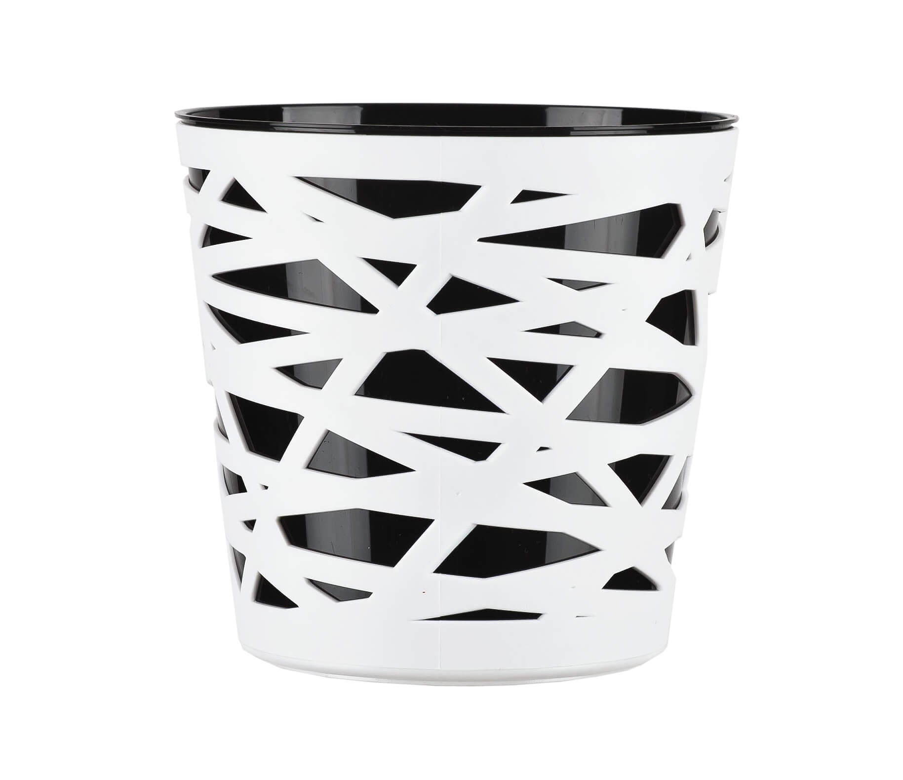Doniczka z wkładem Rusio 17 cm, czarna
